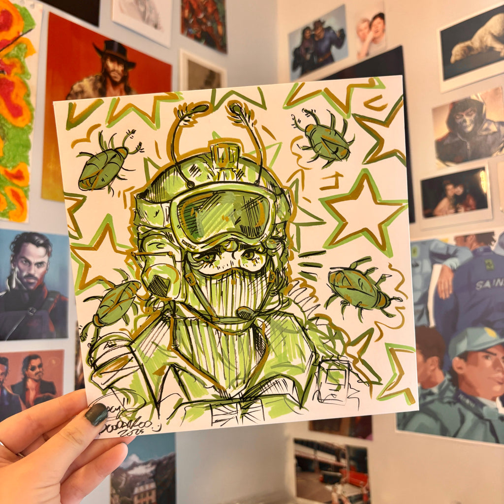 ROACH ORIGINAL PAINTING