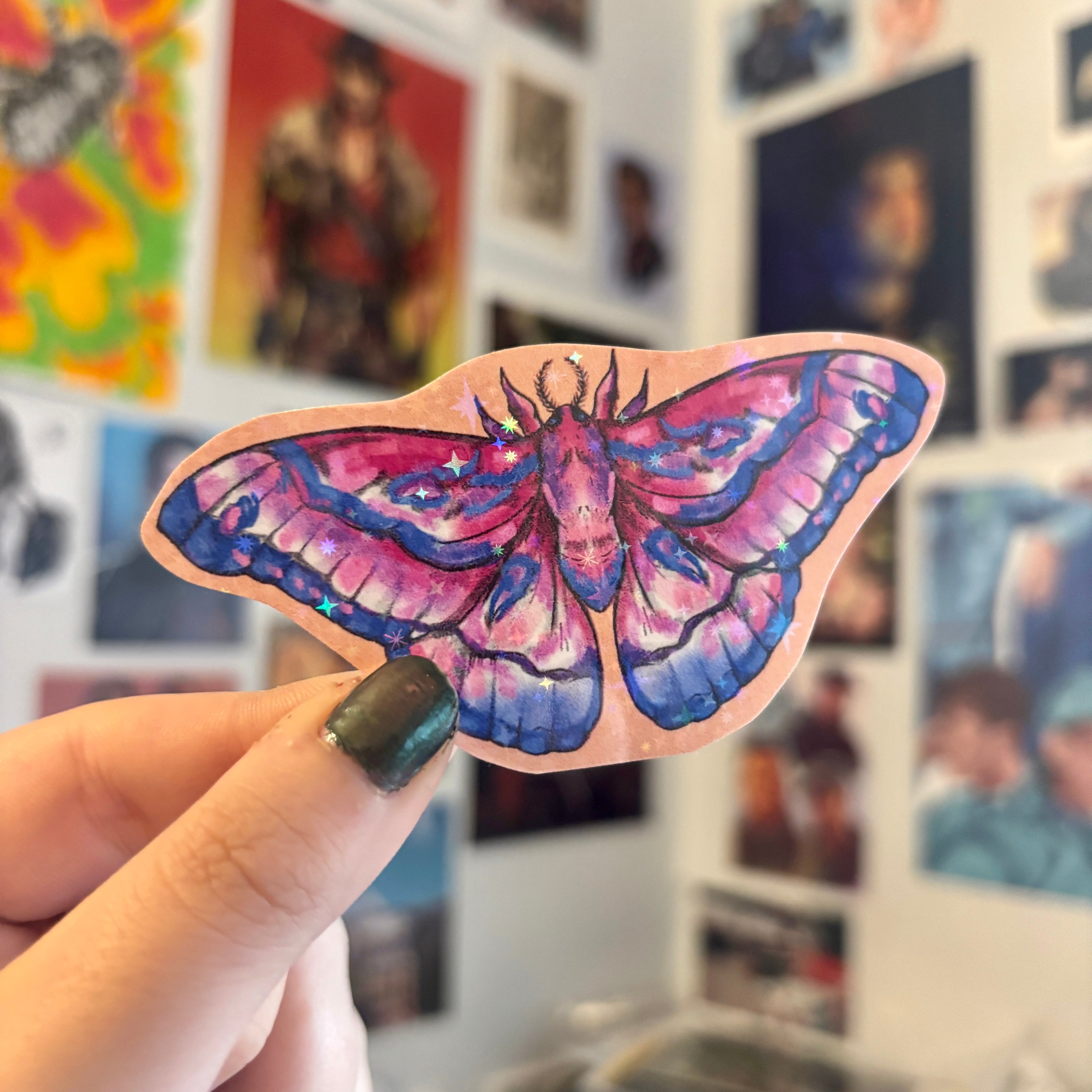 PRIDE MOTH STICKERS