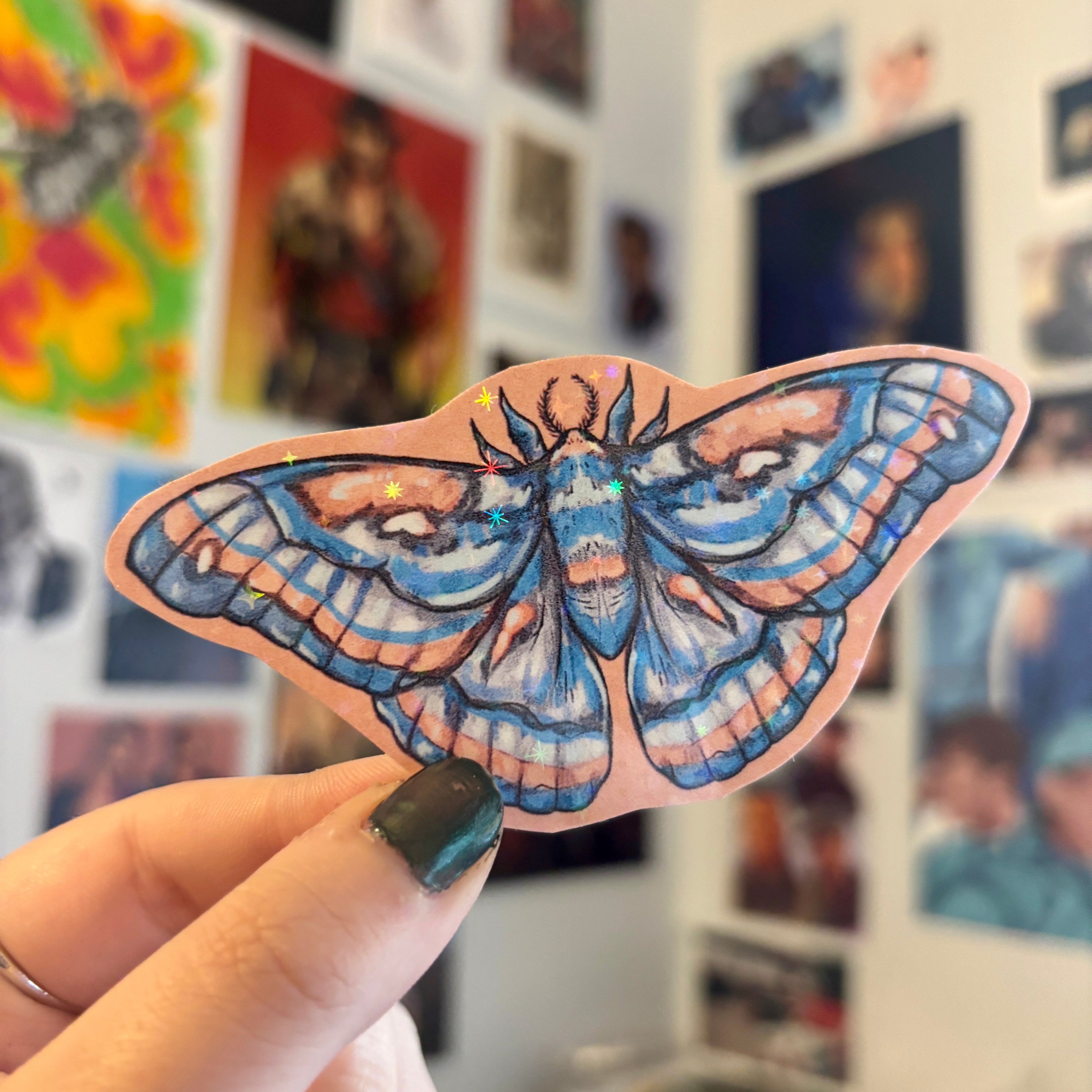 PRIDE MOTH STICKERS