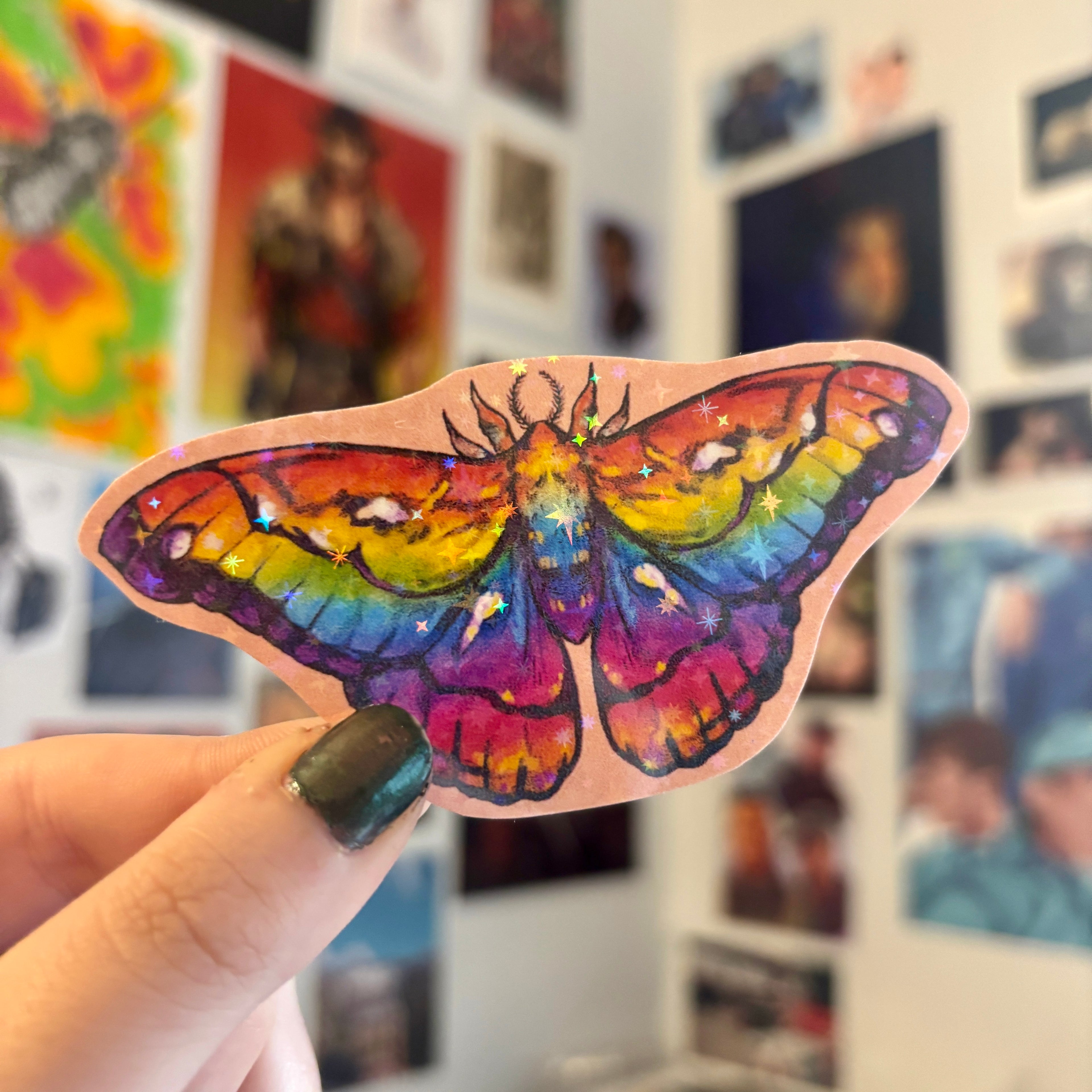 PRIDE MOTH STICKERS