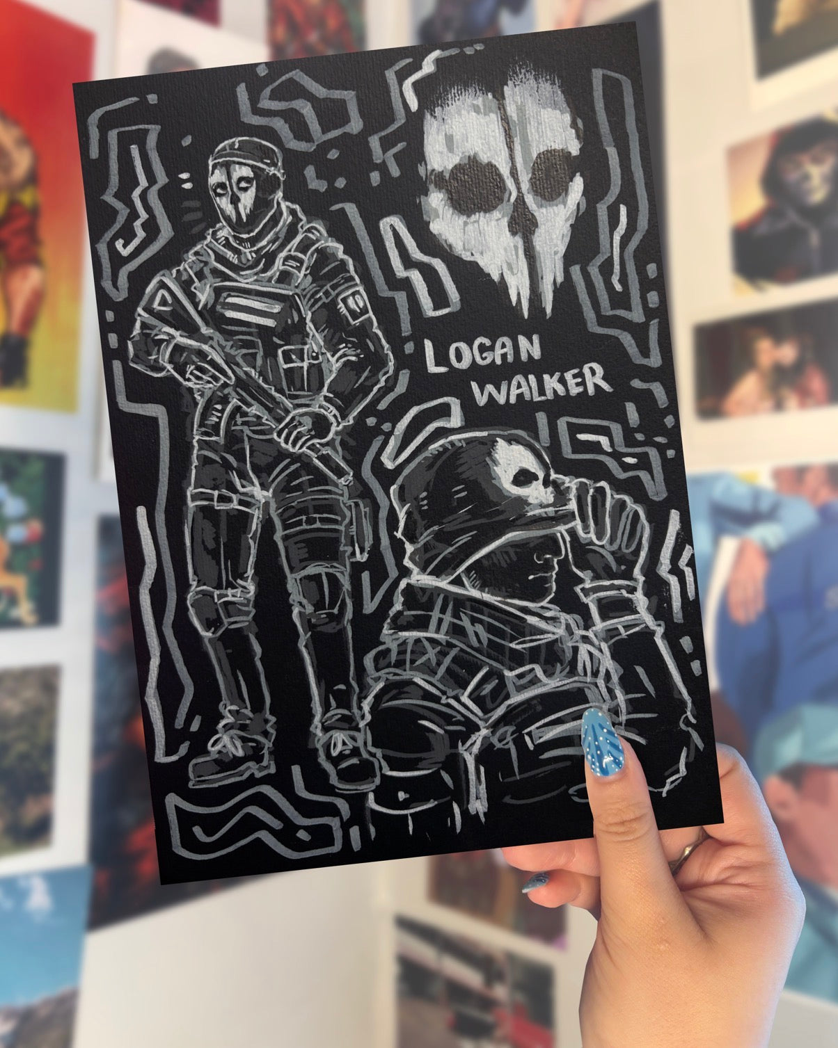 LOGAN WALKER ART PRINT