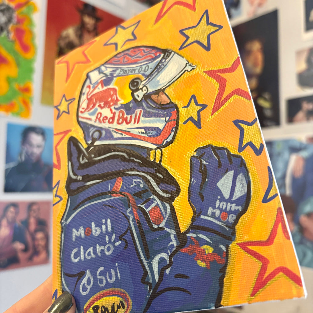 MAX VERSTAPPEN ORIGINAL PAINTING