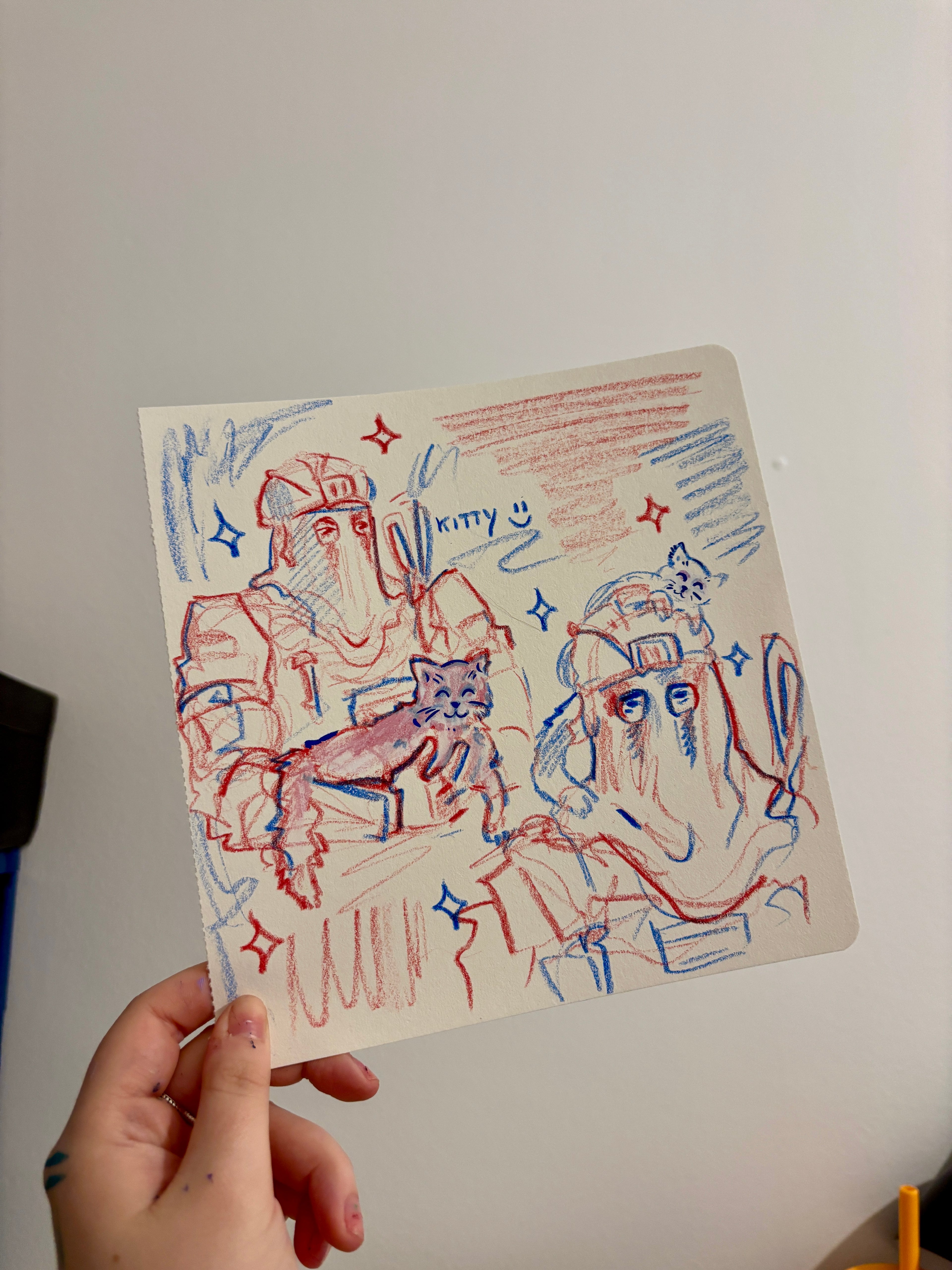 KITTY SKETCHBOOK PAGE