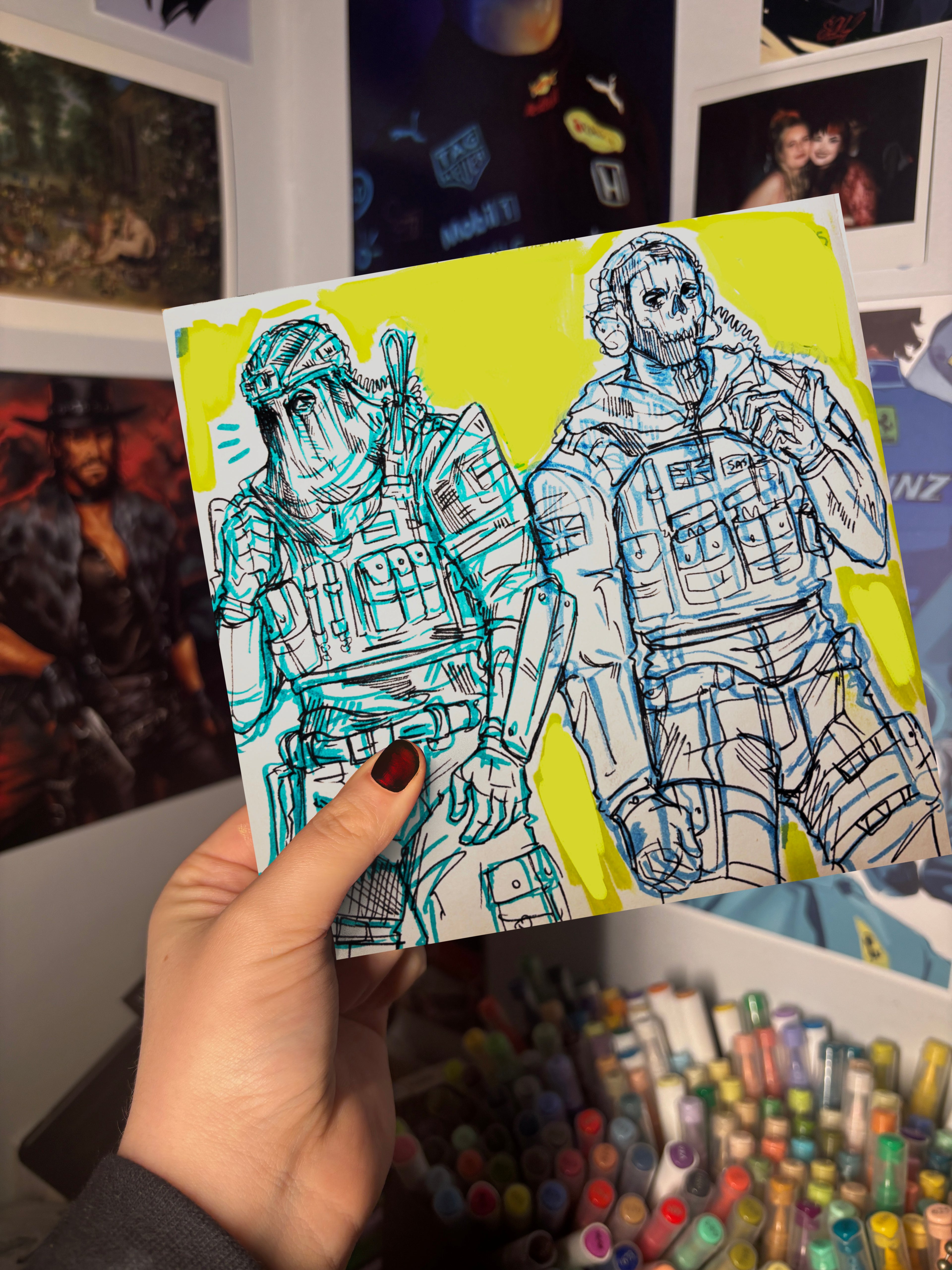 KÖNIG AND GHOST ART PRINT