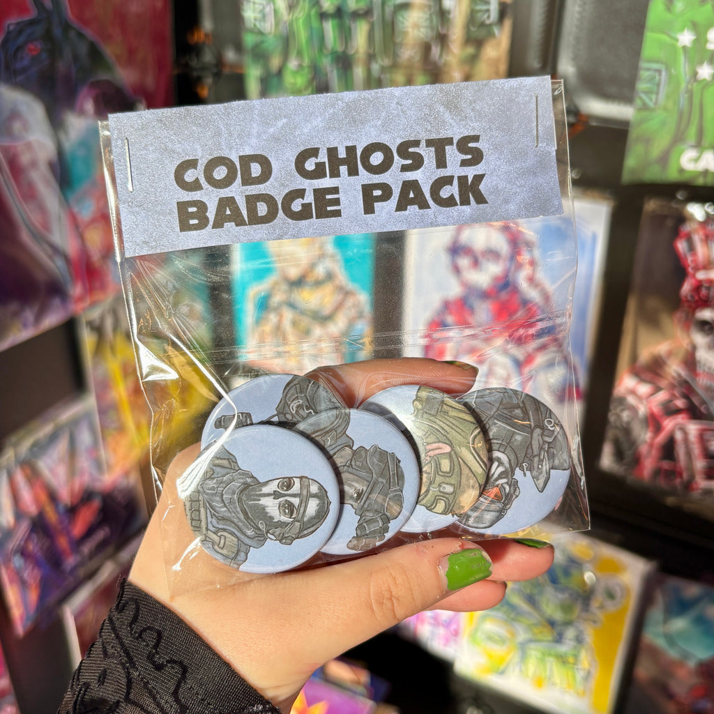GHOSTS BADGE PACK