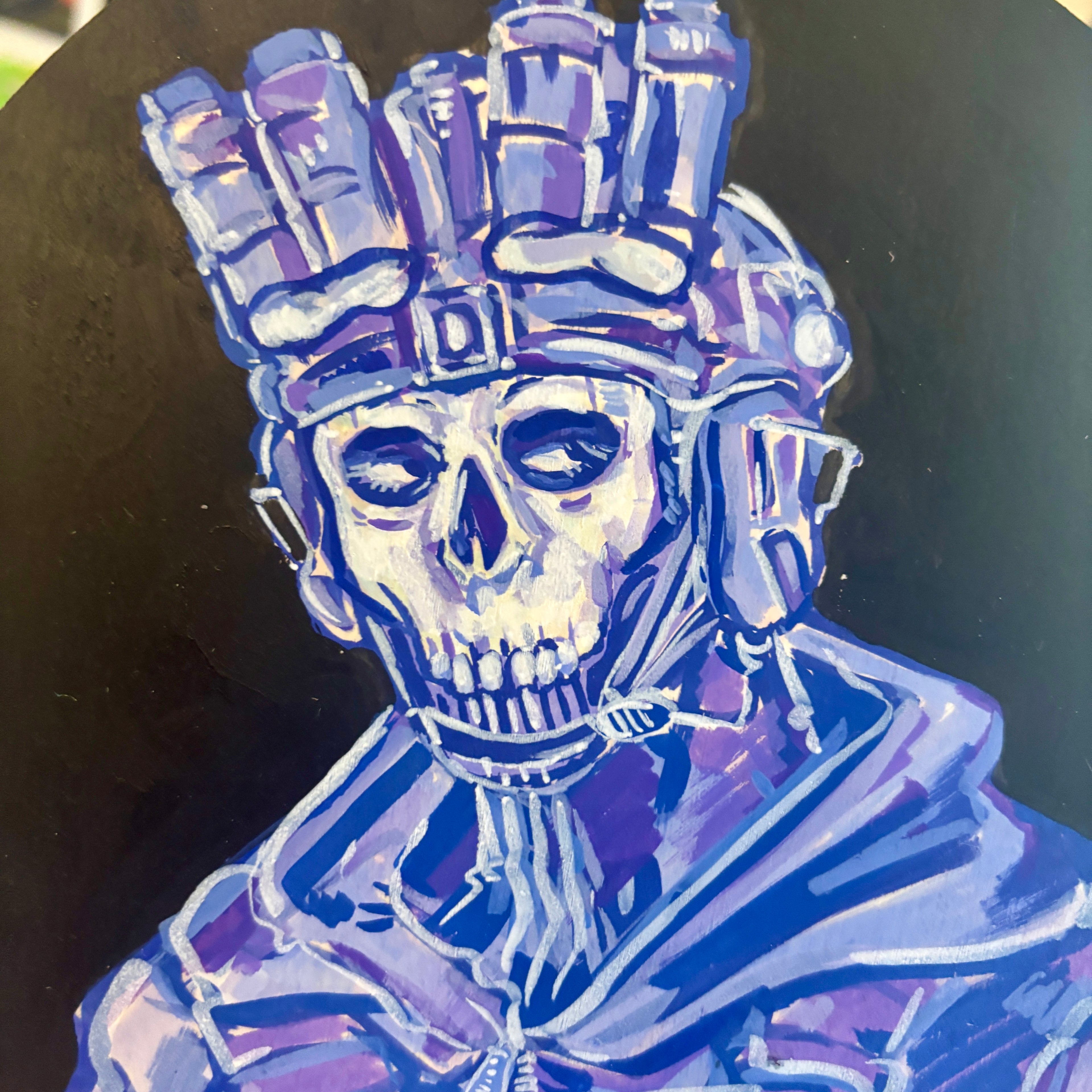 GHOST ORIGINAL PAINTING