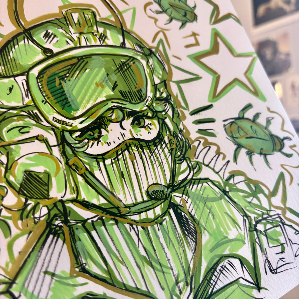 ROACH ORIGINAL PAINTING