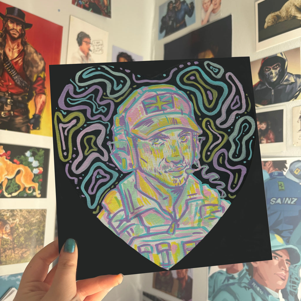 COD PASTEL HEART PRINTS