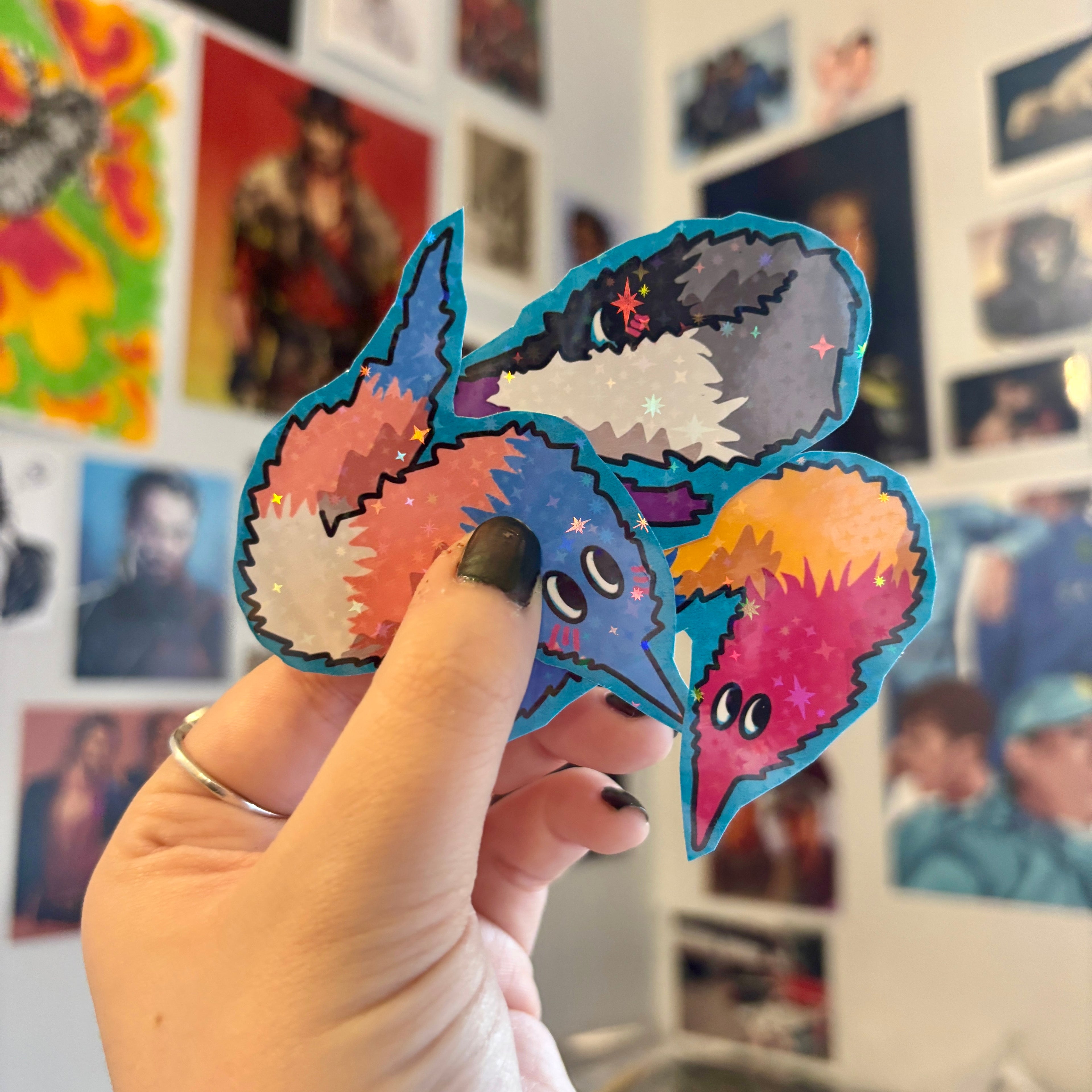 PRIDE WORMS STICKERS