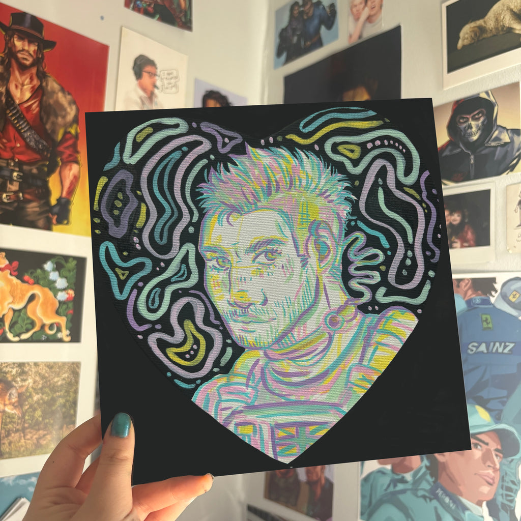 COD PASTEL HEART PRINTS