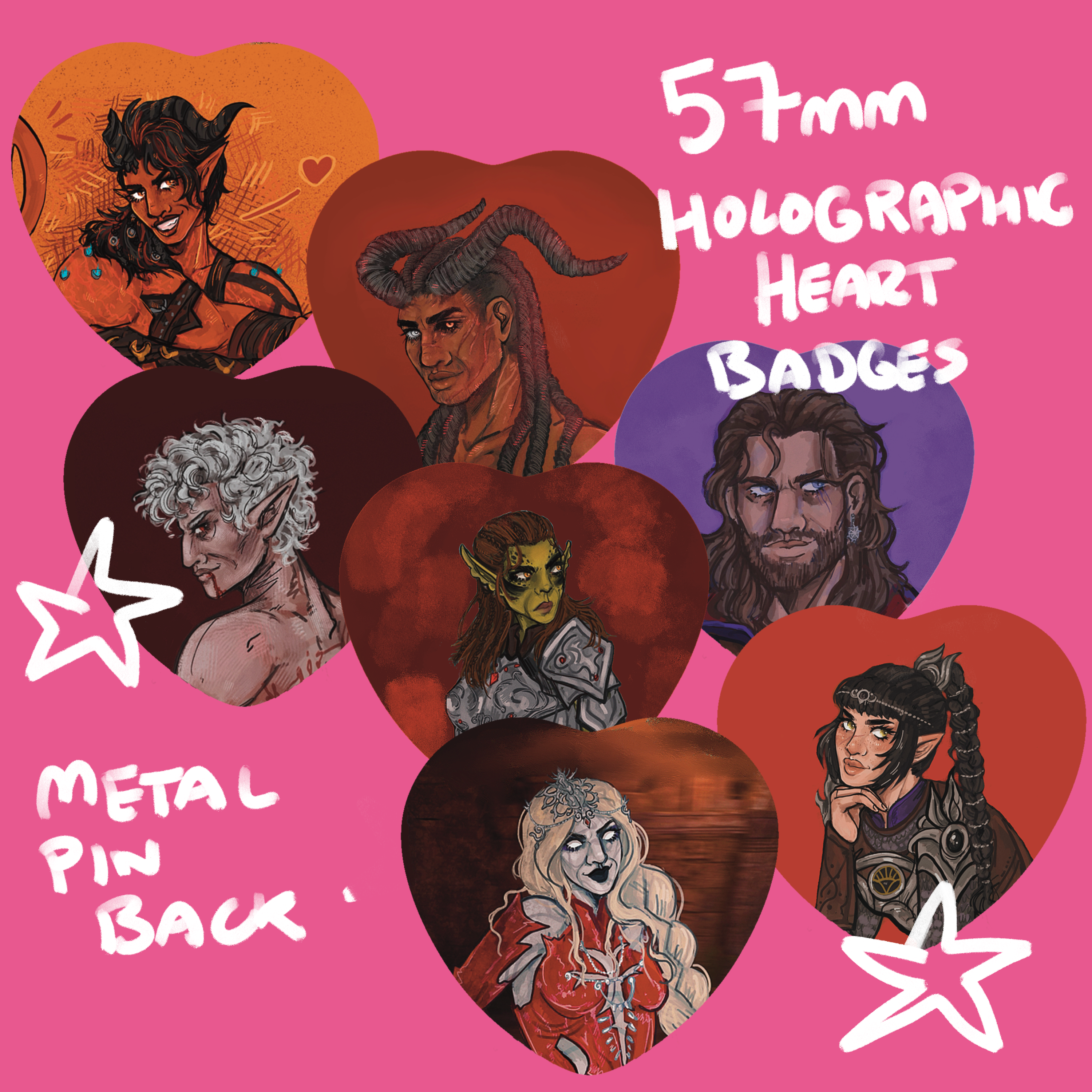 BALDURS GATE 3 BADGES
