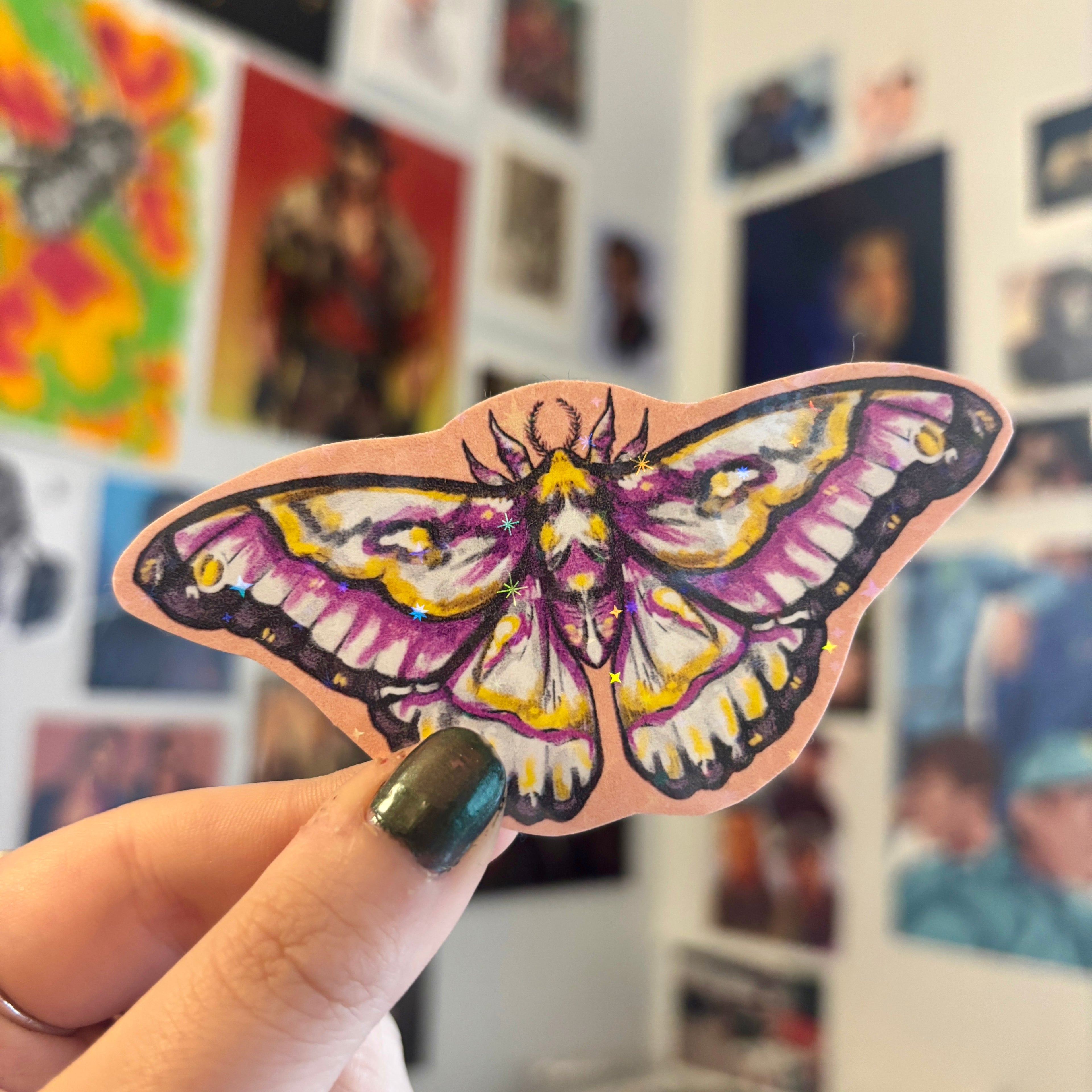 PRIDE MOTH STICKERS