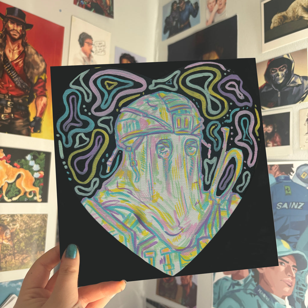 COD PASTEL HEART PRINTS