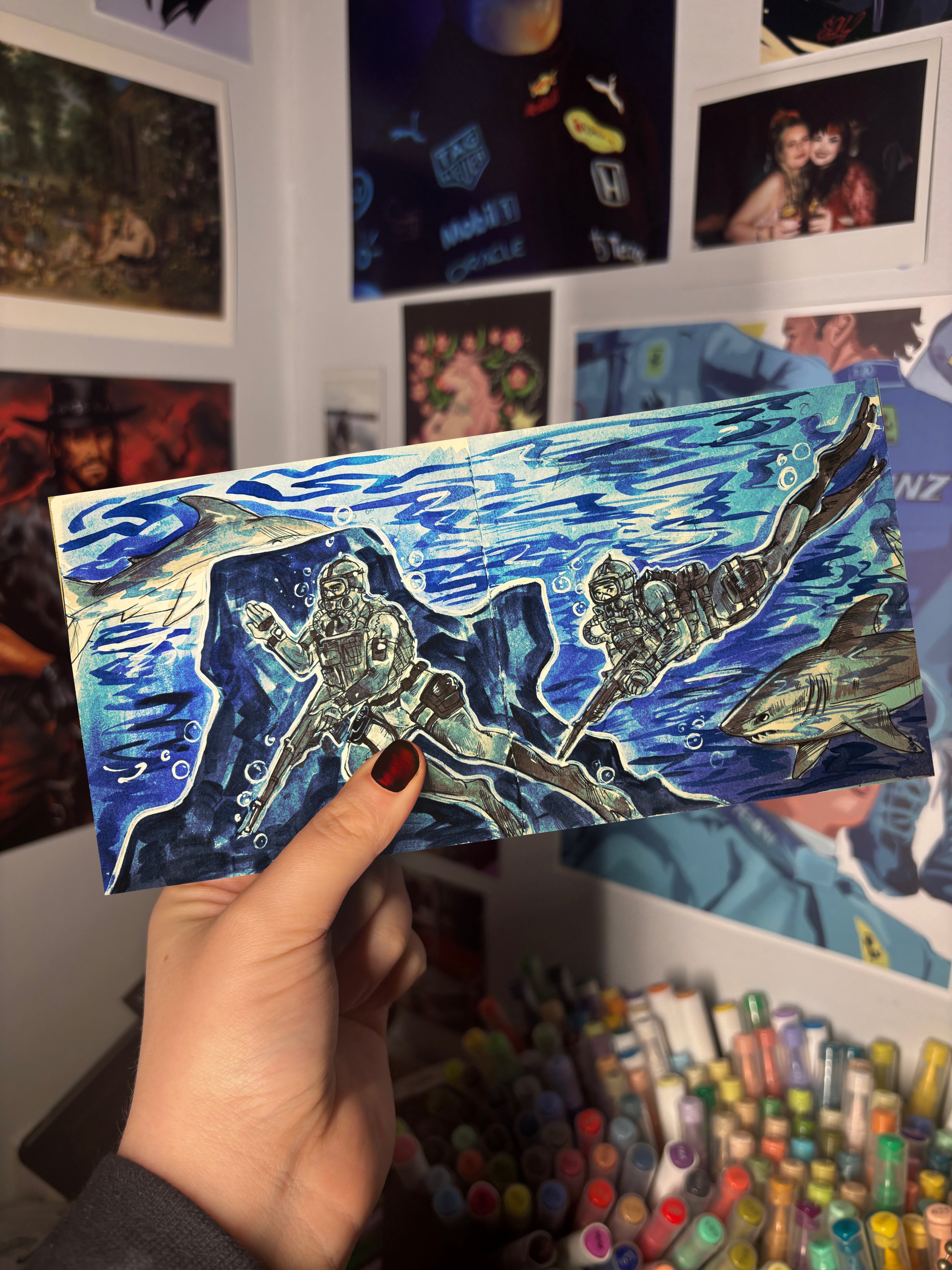 KEEGAN AND LOGAN ART PRINT