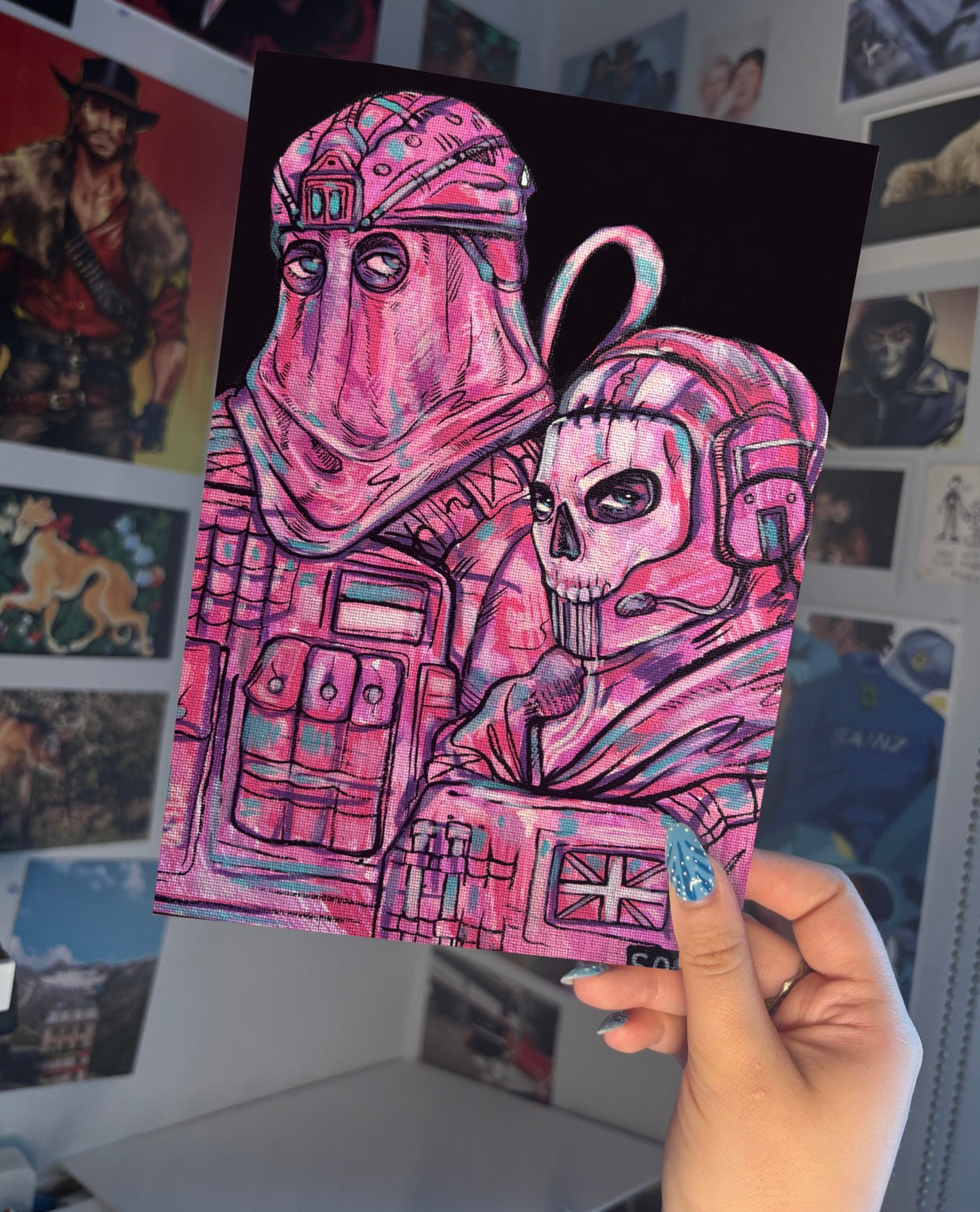 KÖNIG AND GHOST ART PRINT