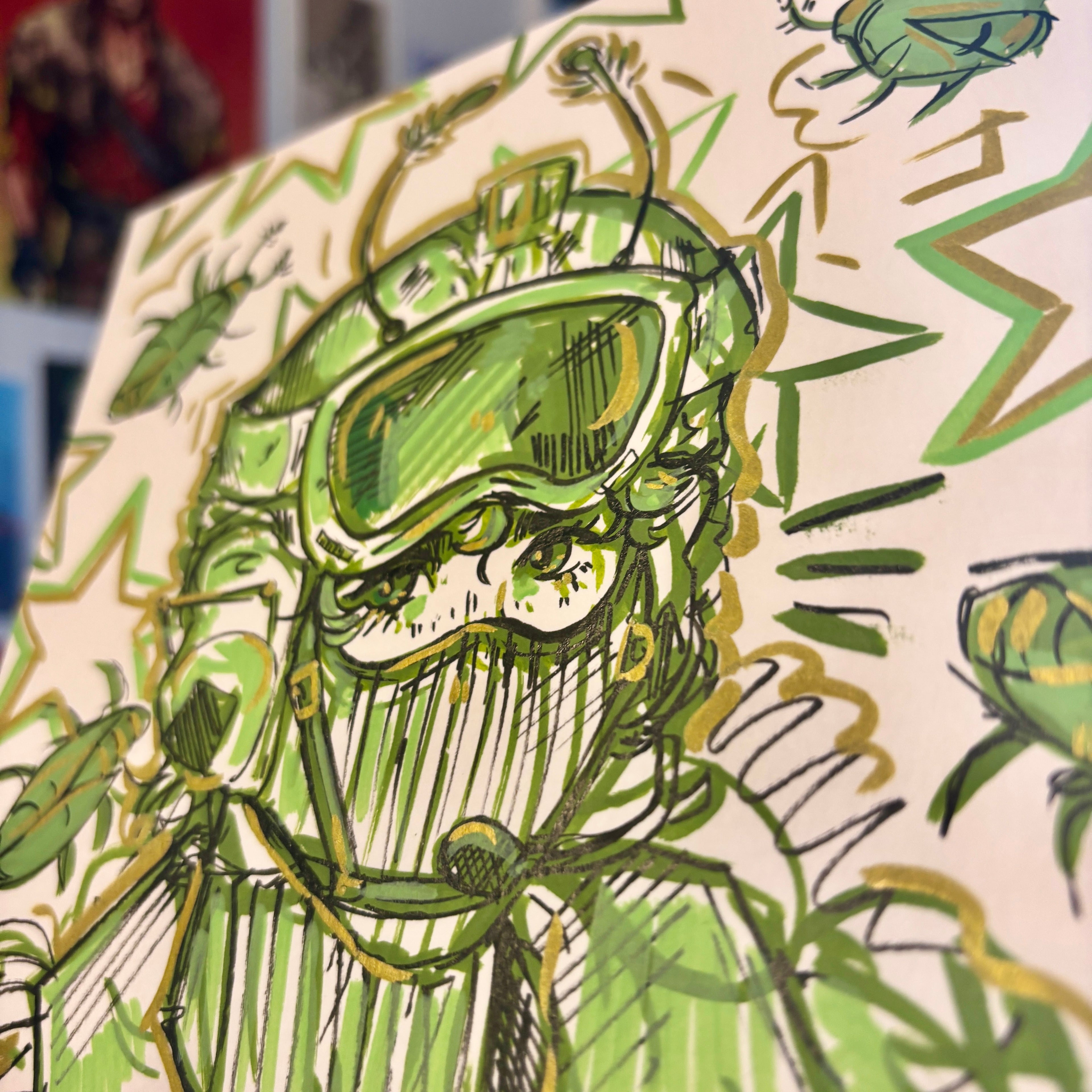 ROACH ORIGINAL PAINTING