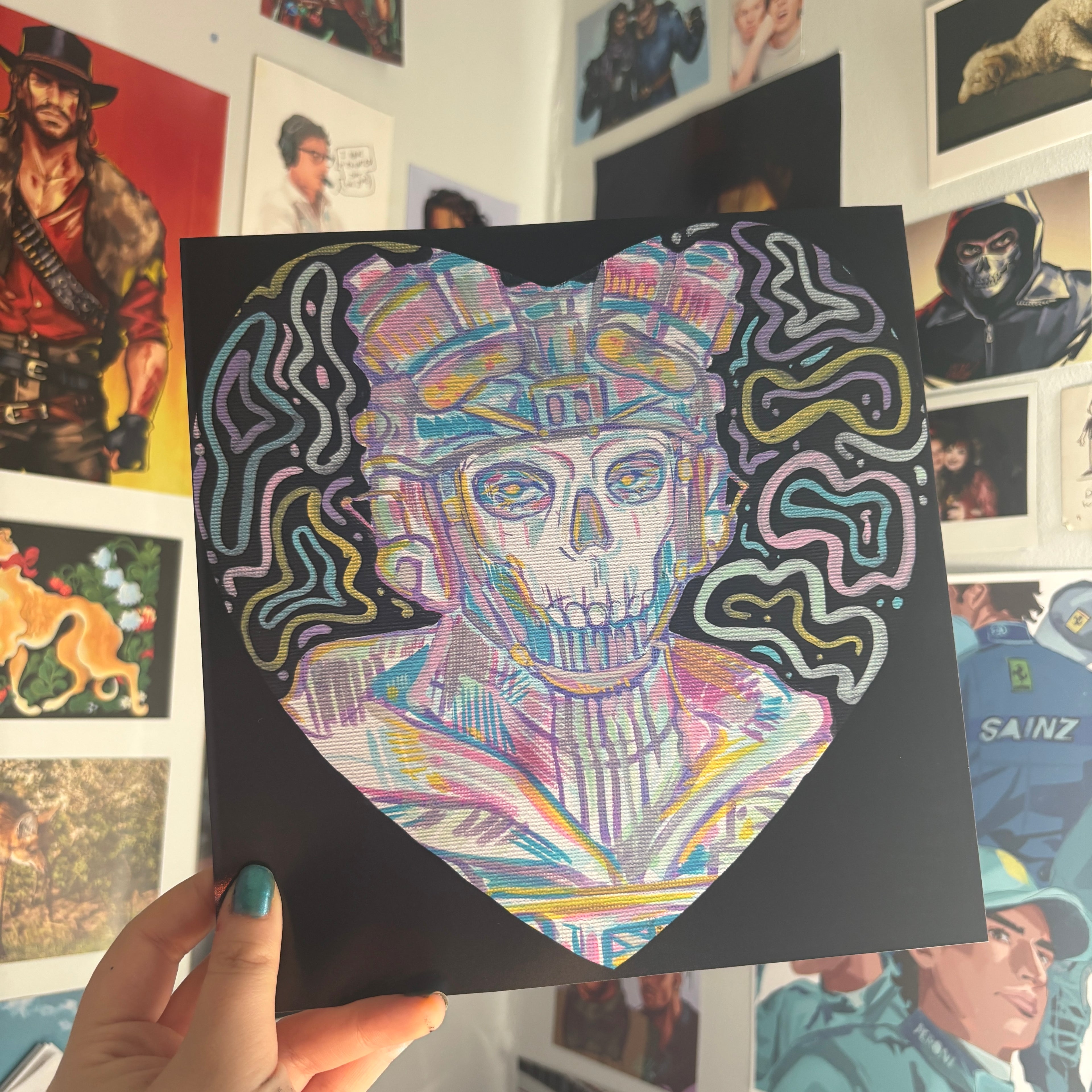 COD PASTEL HEART PRINTS