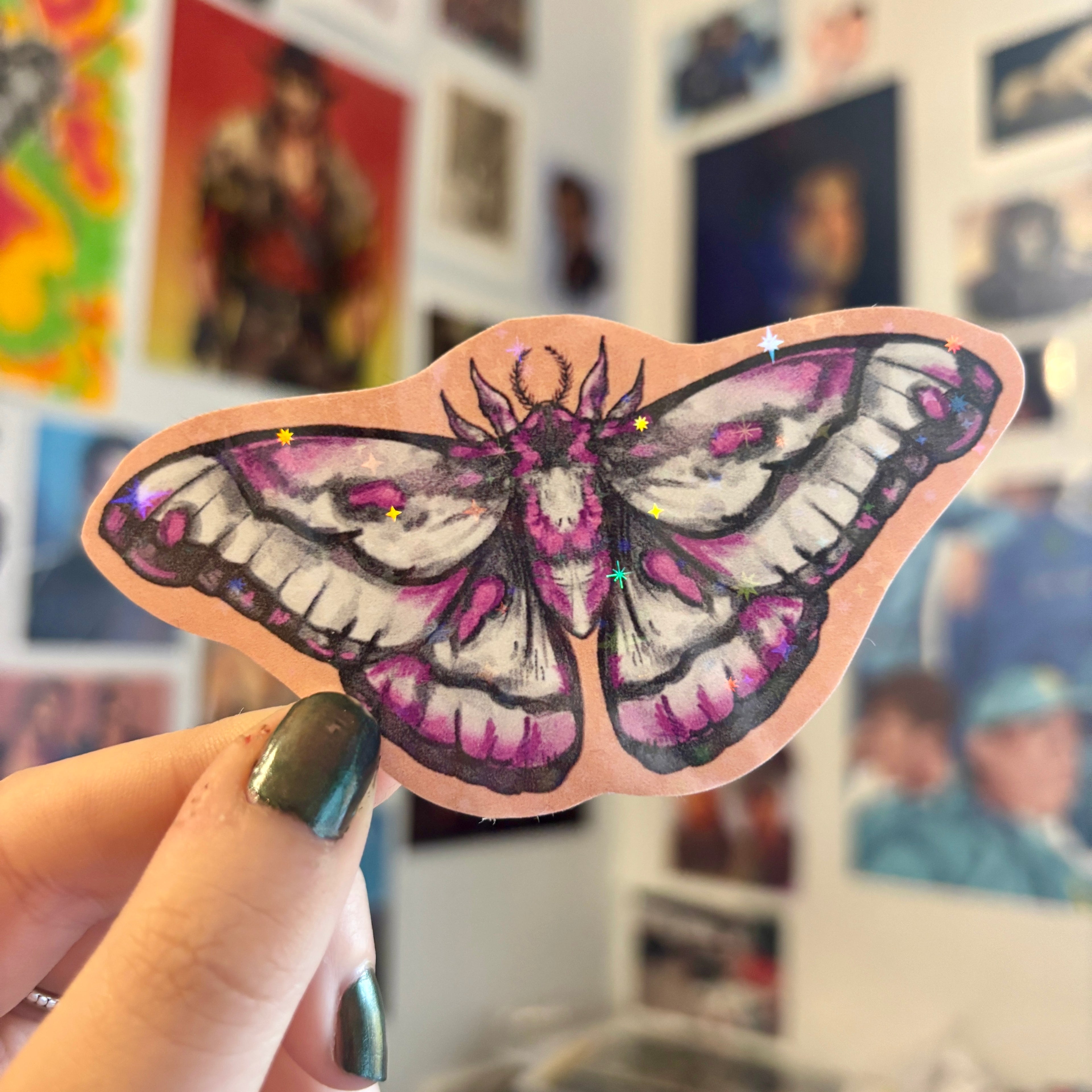 PRIDE MOTH STICKERS