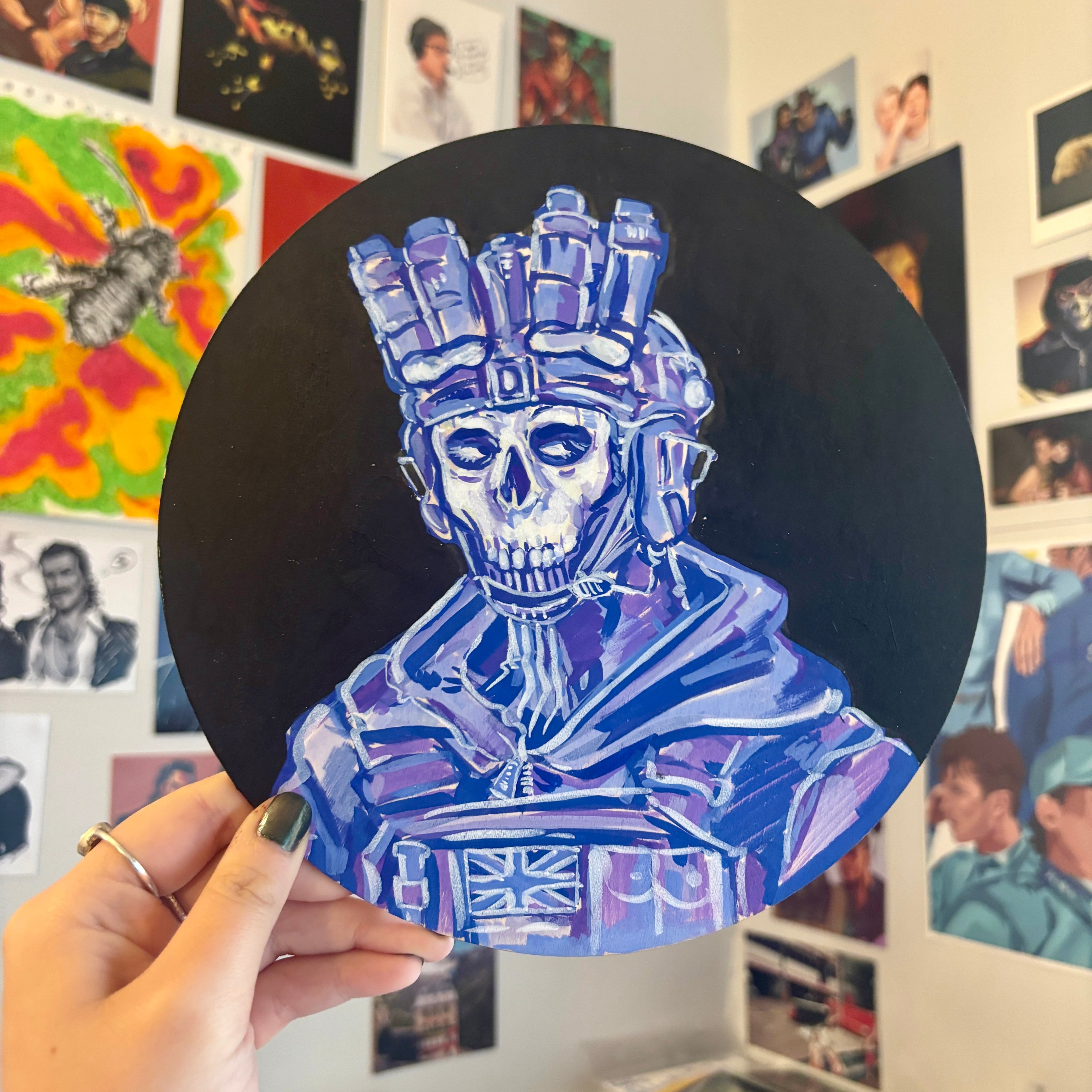 GHOST ORIGINAL PAINTING