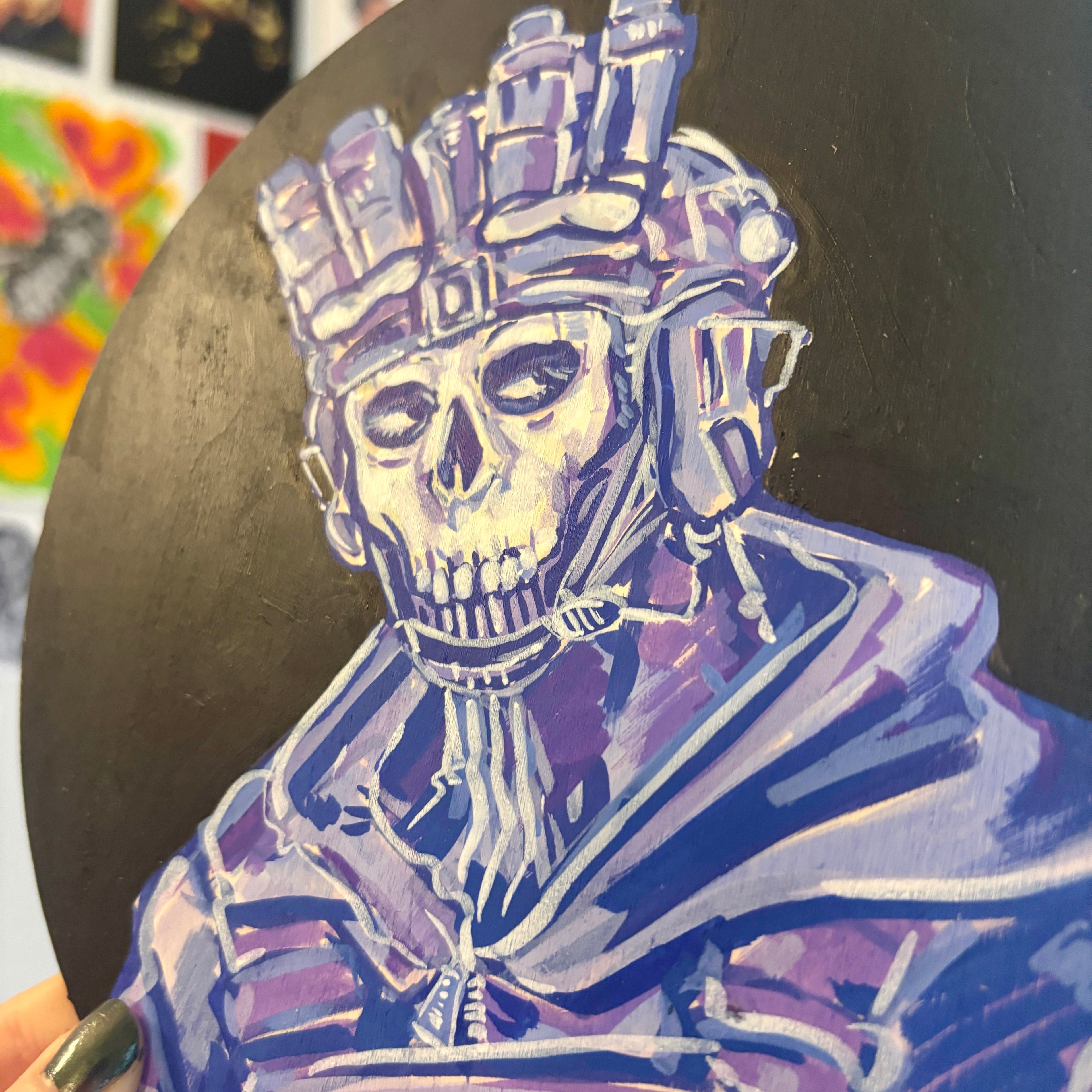 GHOST ORIGINAL PAINTING