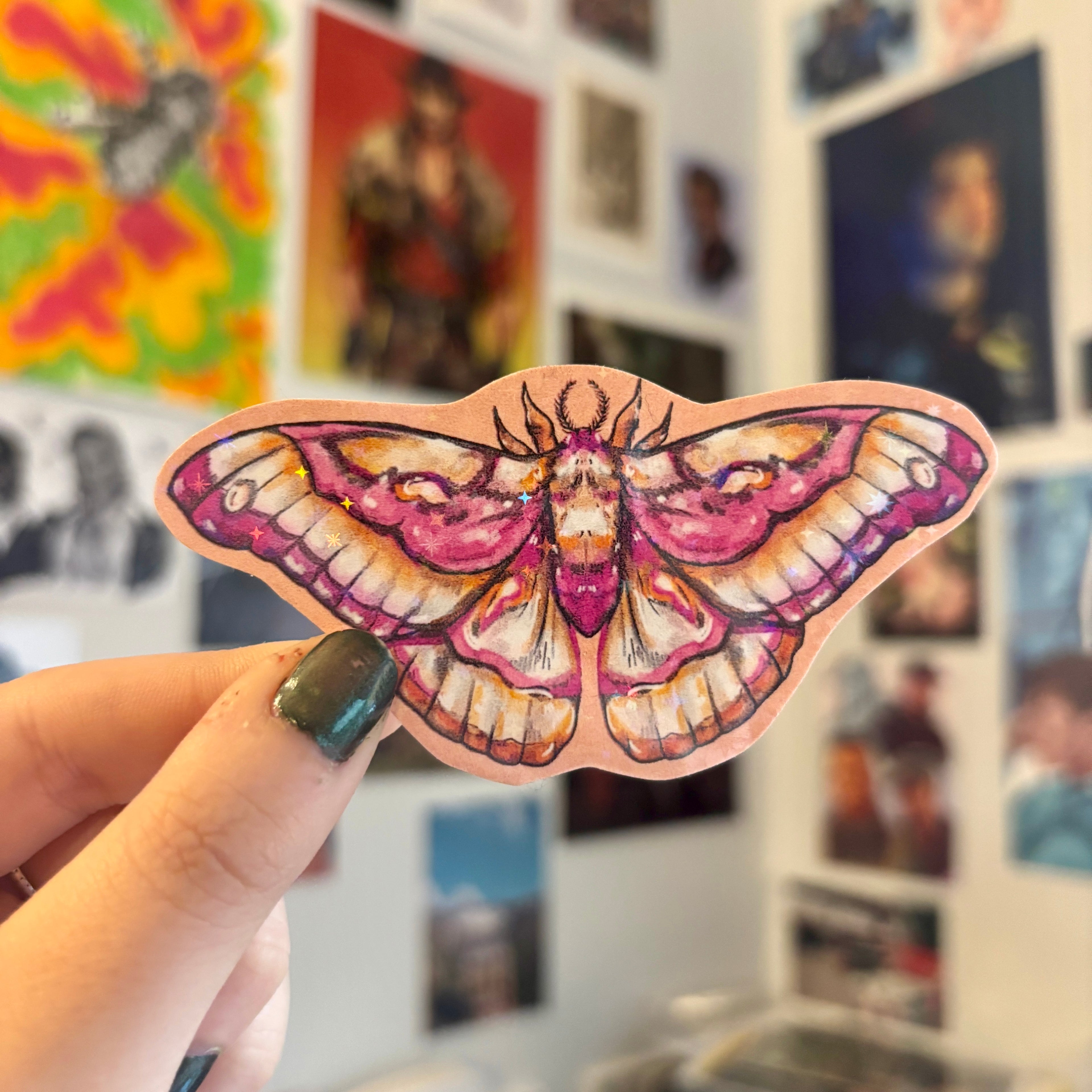 PRIDE MOTH STICKERS