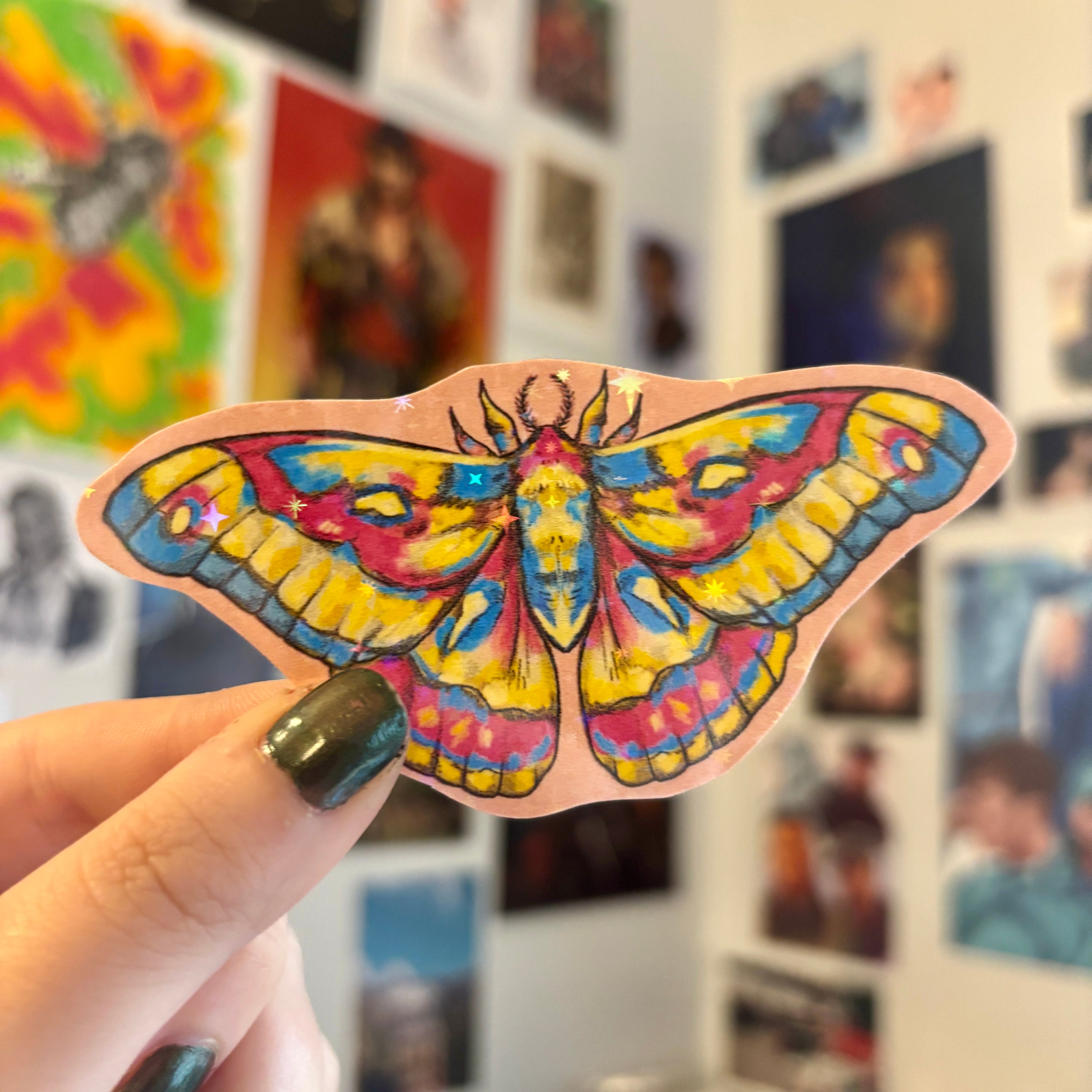 PRIDE MOTH STICKERS