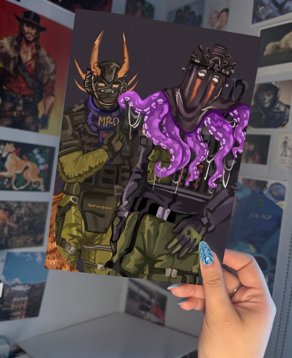 NIKTO AND KÖNIG ART PRINT