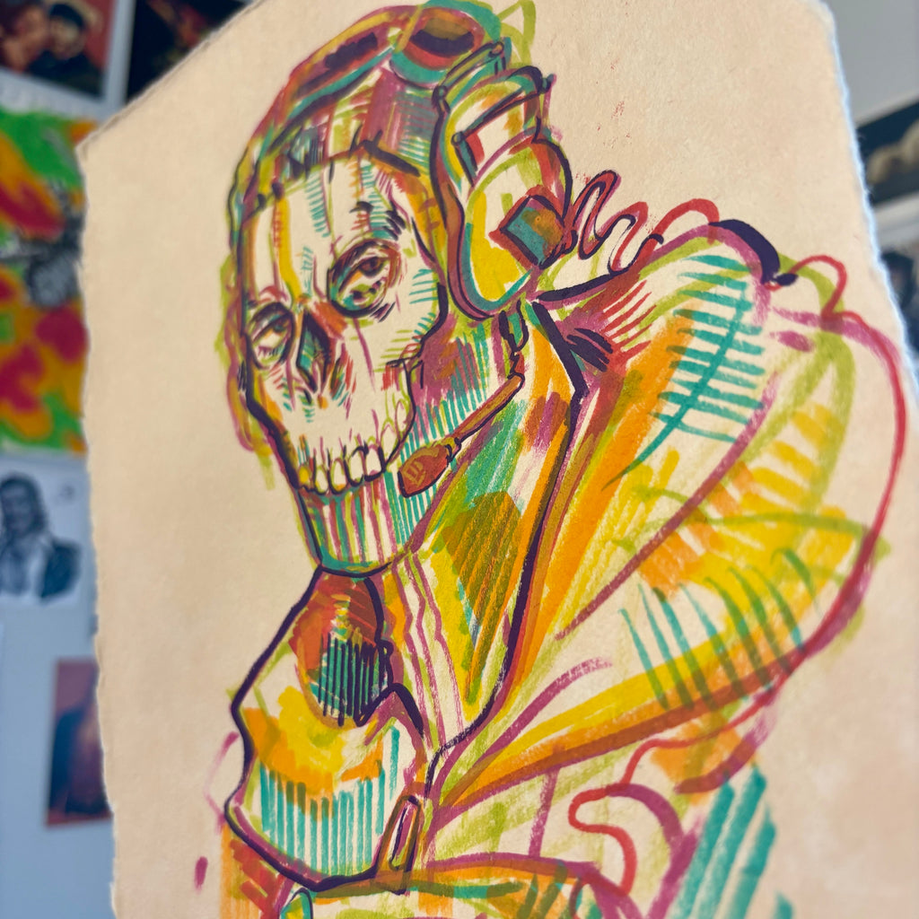 GHOST ORIGINAL PAINTING