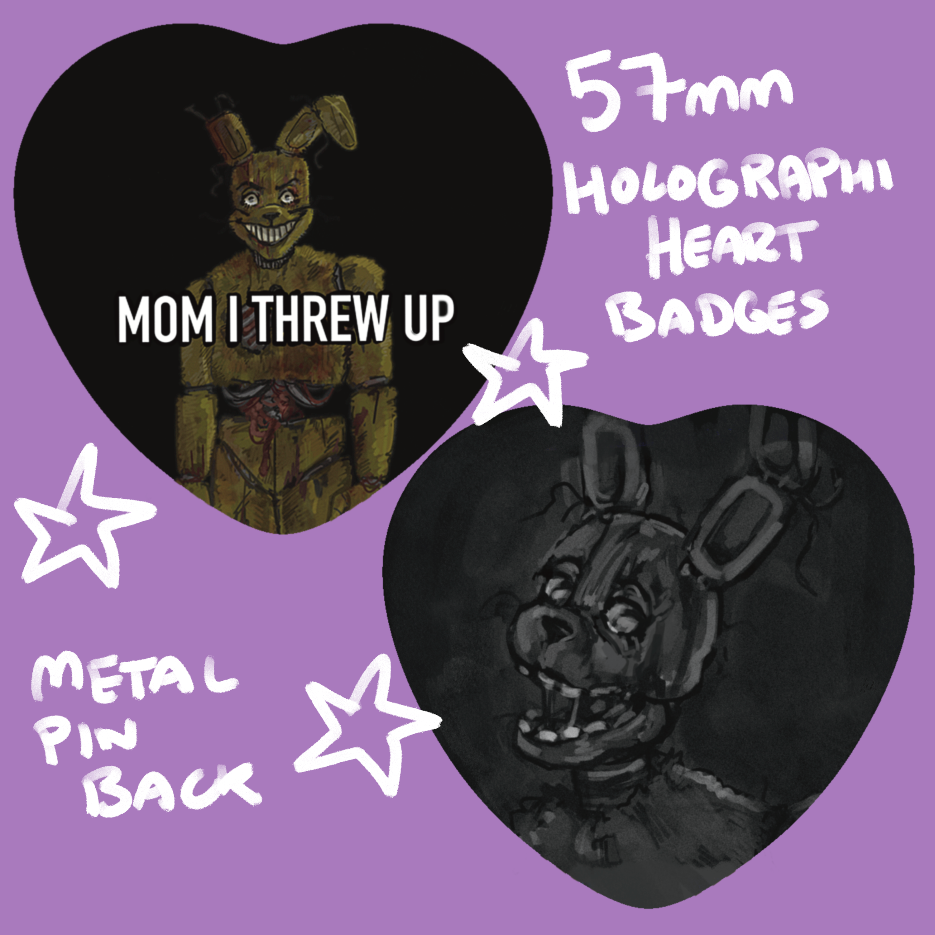 SPRINGTRAP BADGES