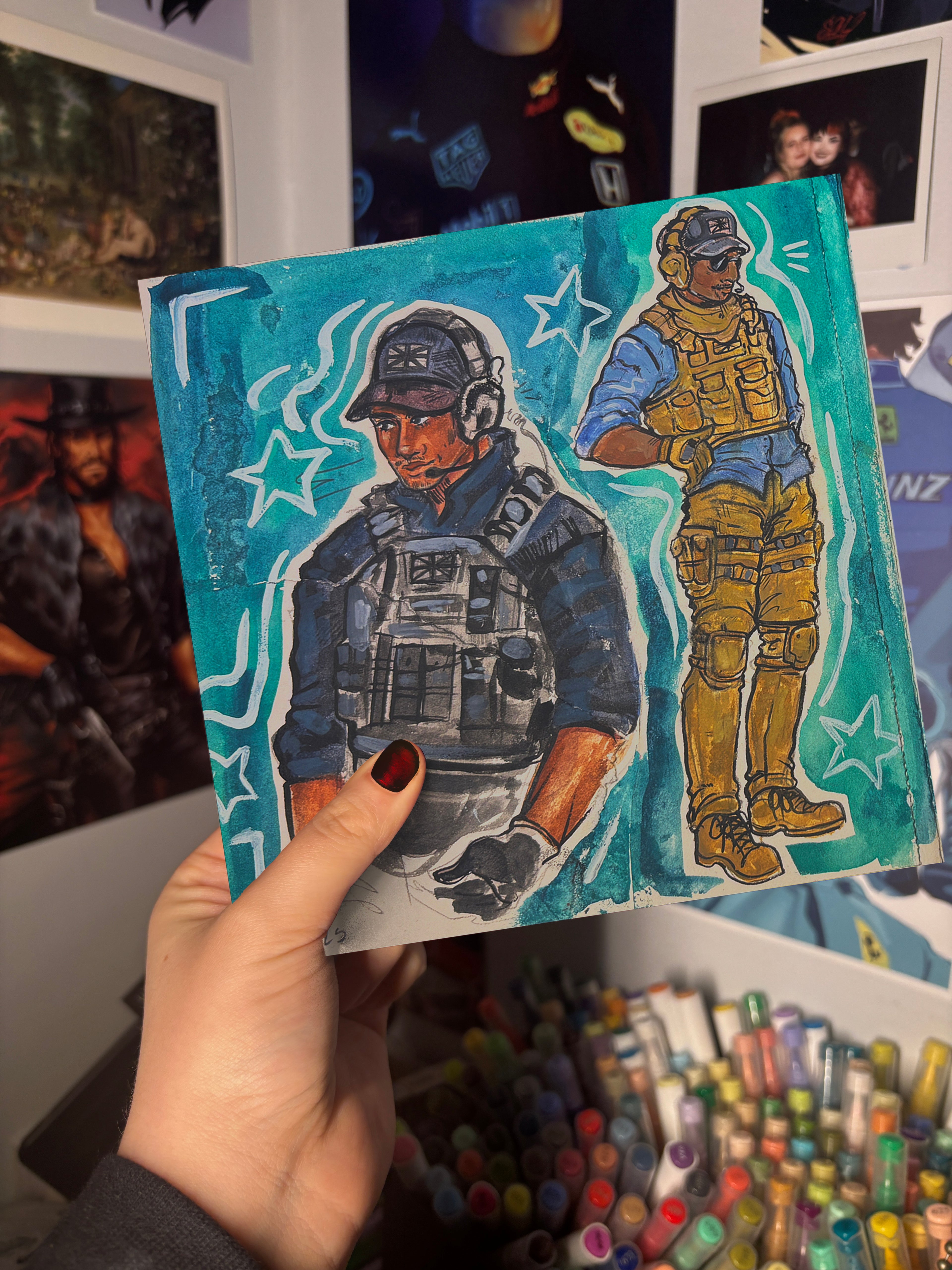 GAZ SKETCHBOOK ART PRINT