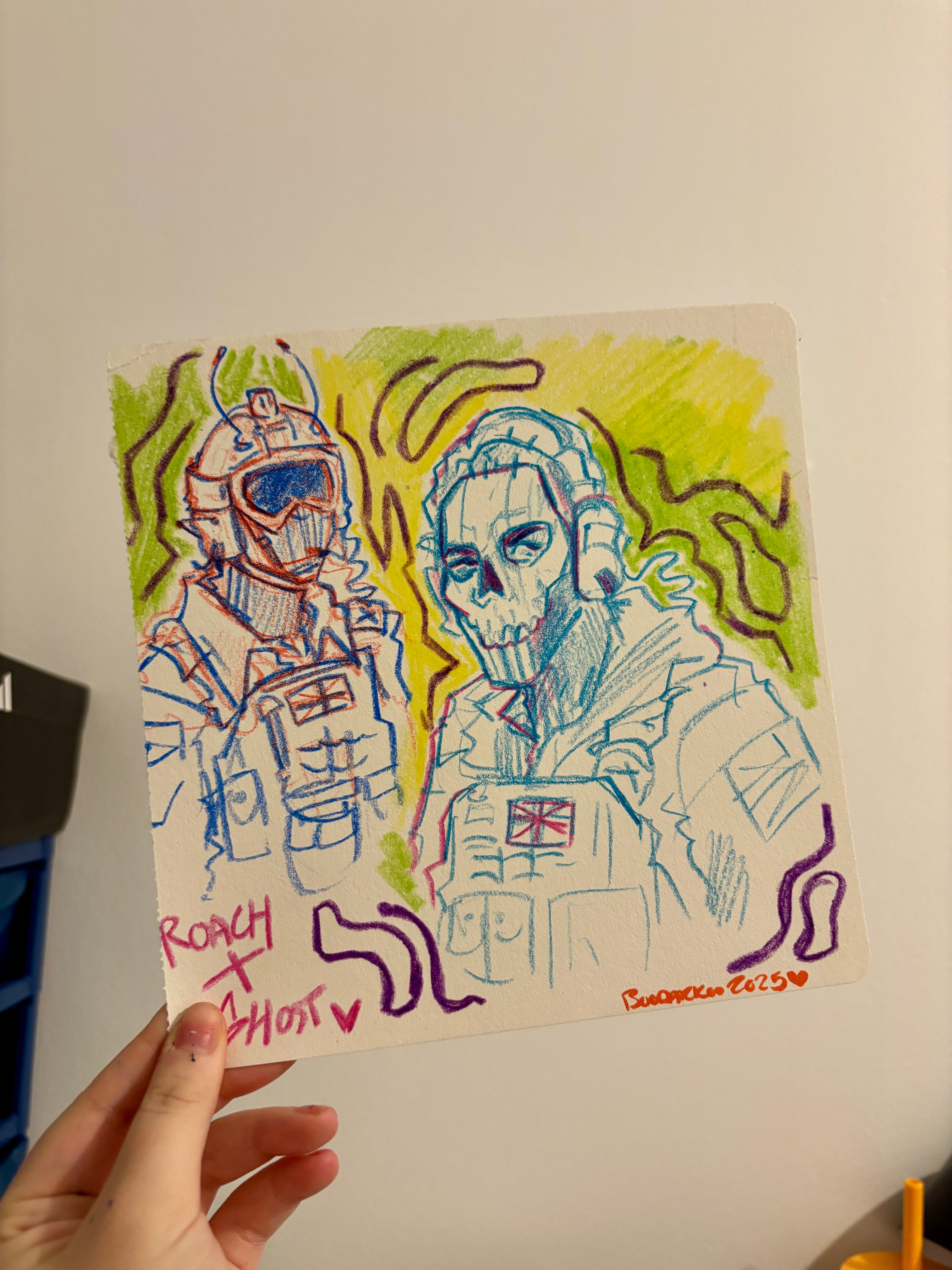 BUGGYGHOST SKETCHBOOK PAGE