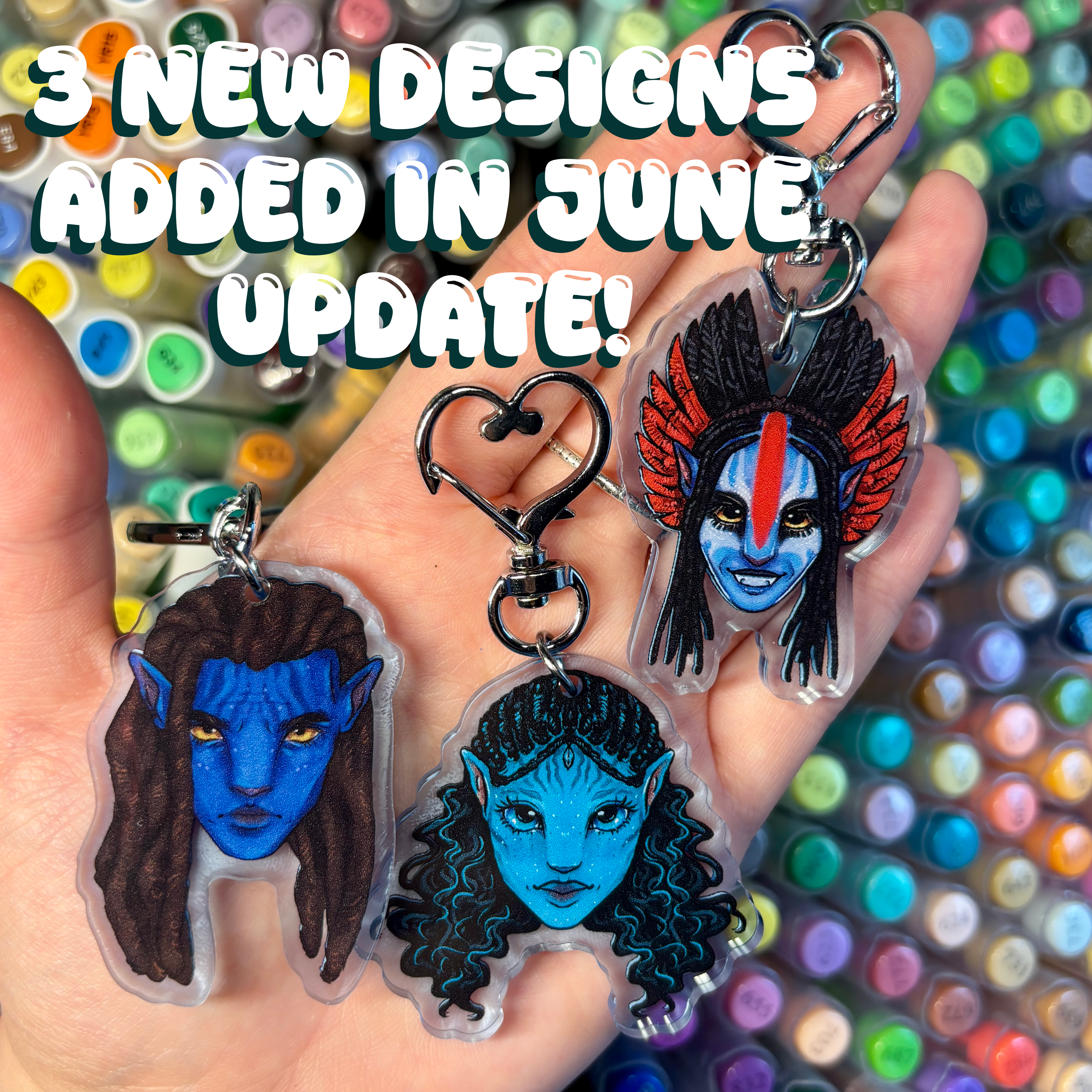 AVATAR KEYRINGS