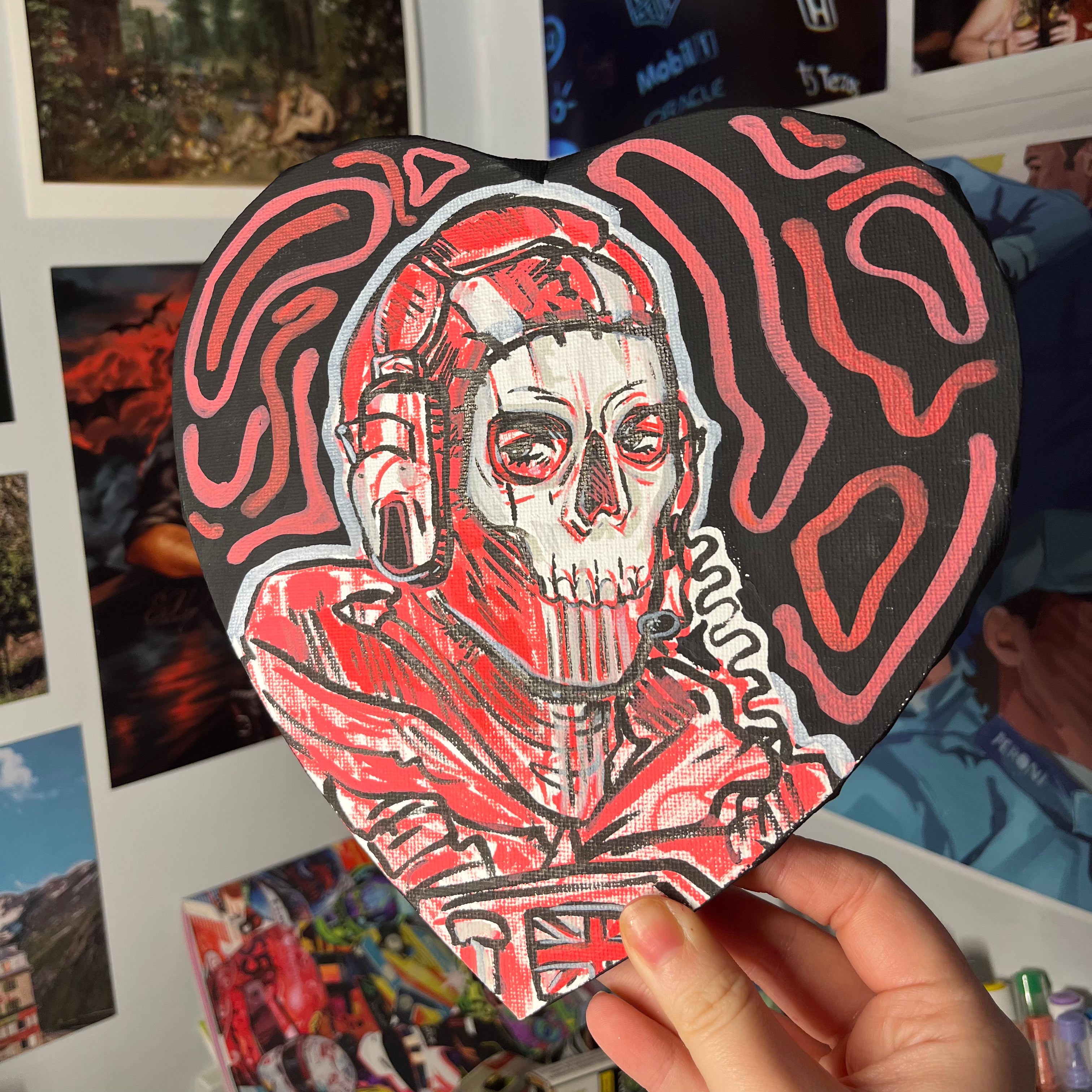 GHOST HEART PAINTING