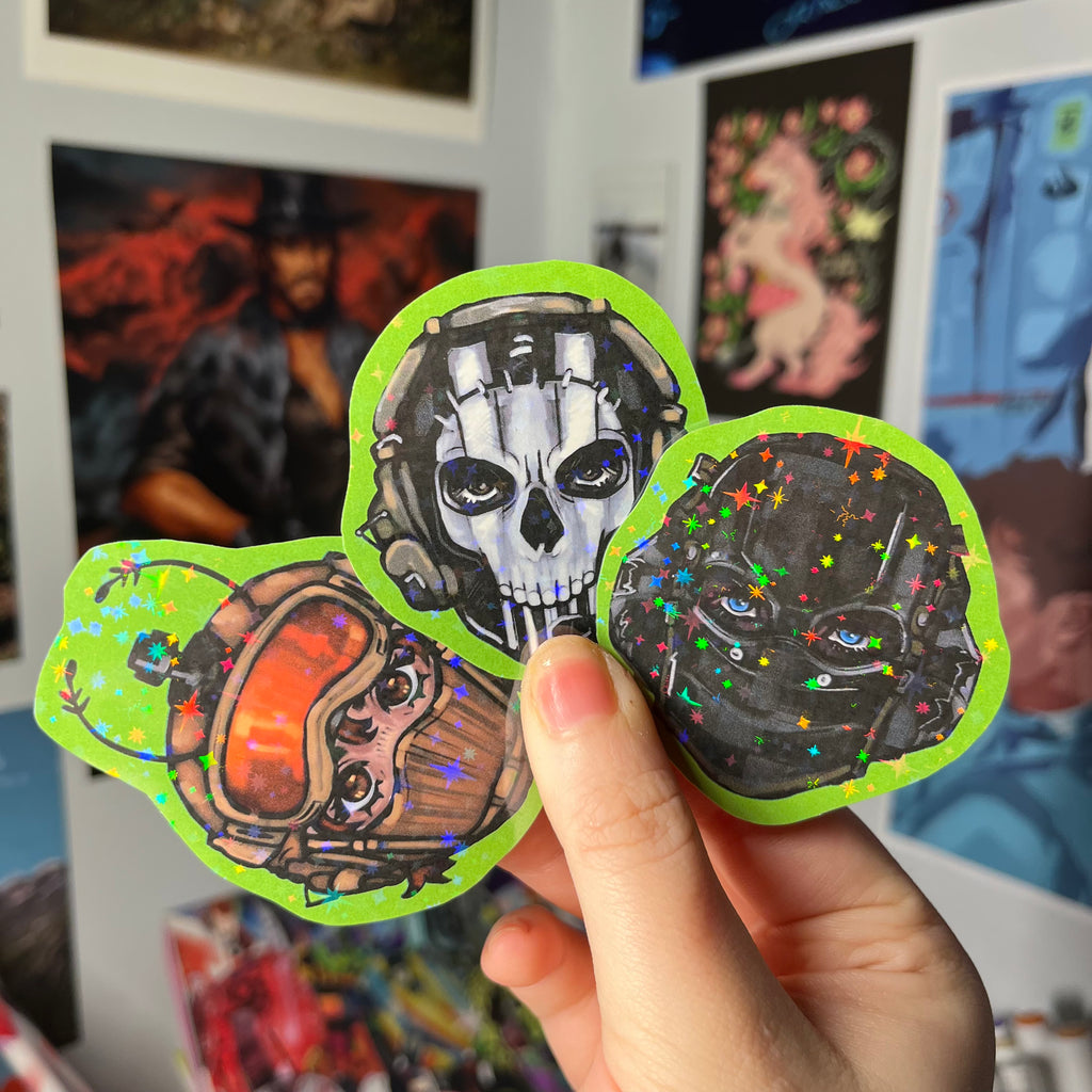 COD CHIBI STICKERS