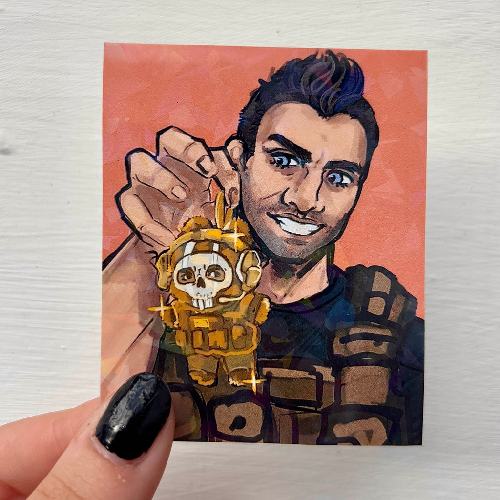 GHOAP LABUBU STICKERS