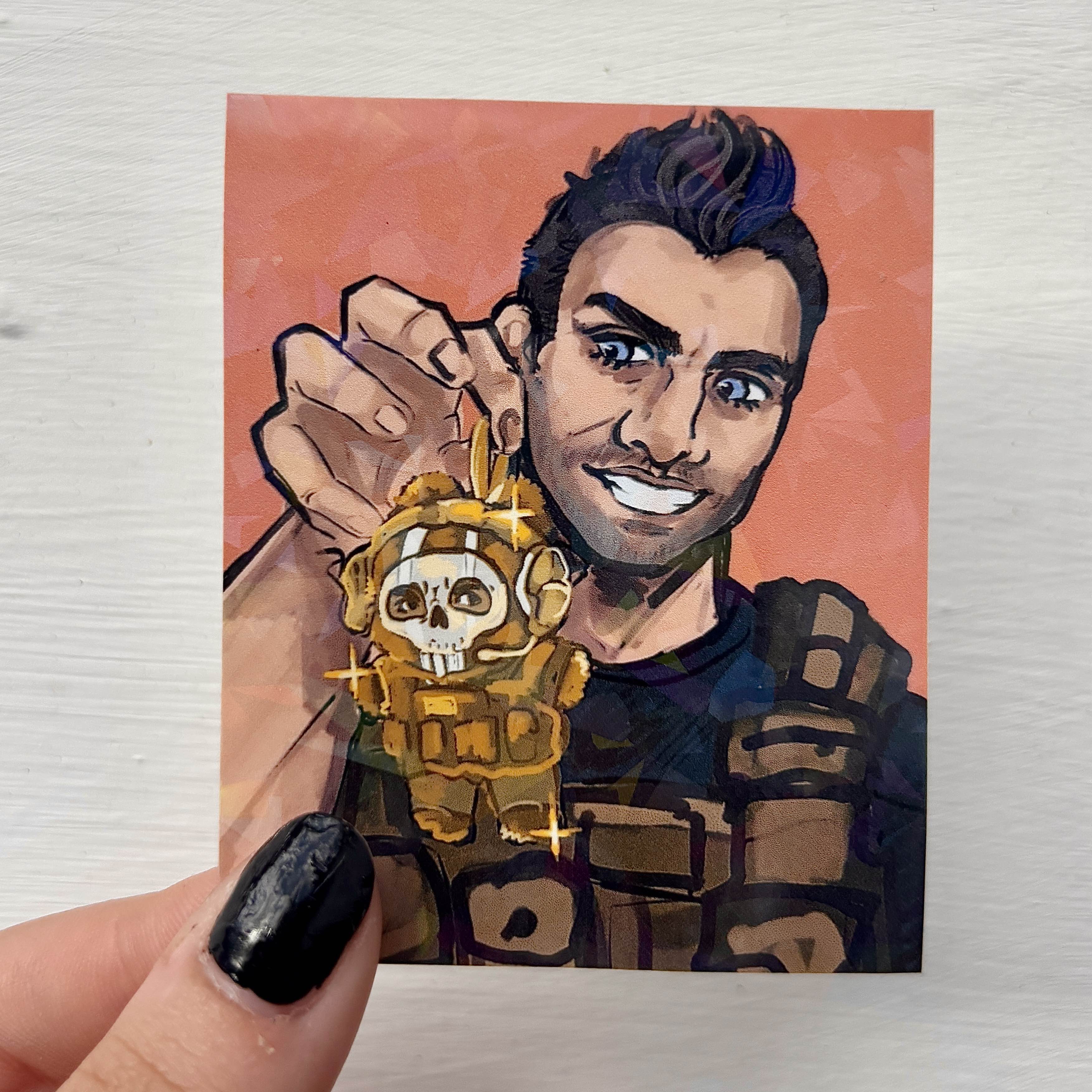 GHOAP LABUBU STICKERS