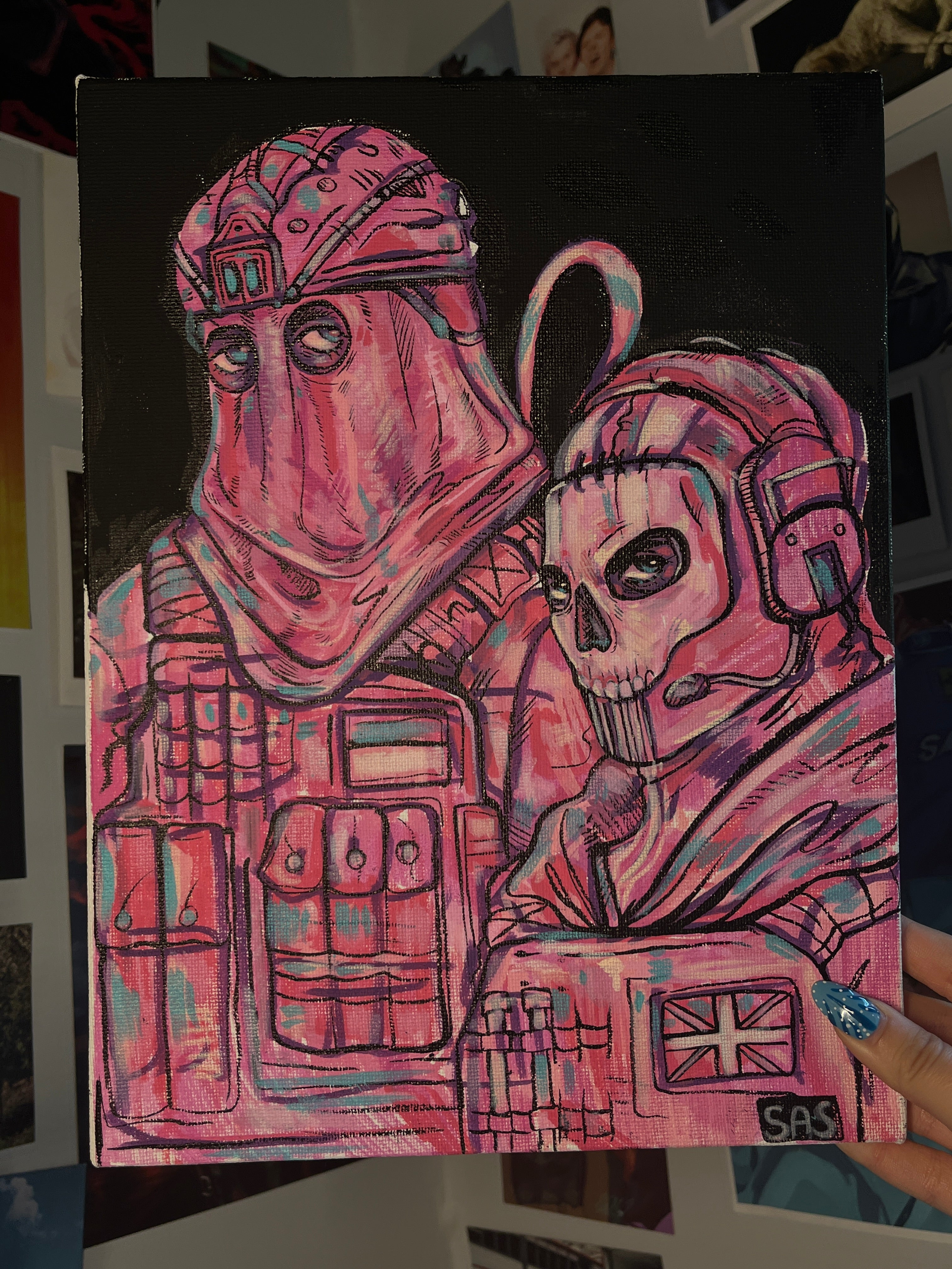 GHOST AND KÖNIG PAINTING