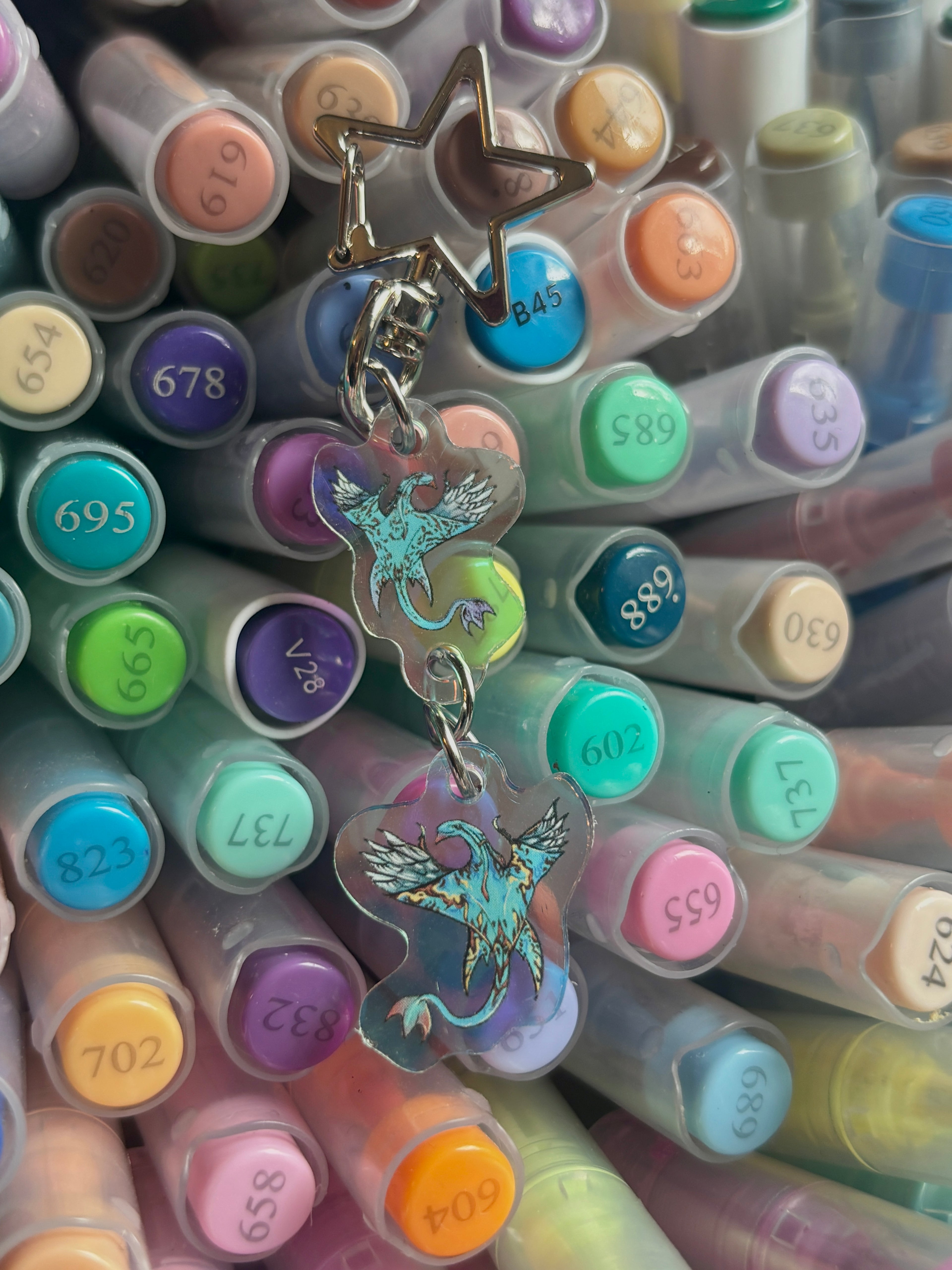 BOB AND SA'ATA KEYRING