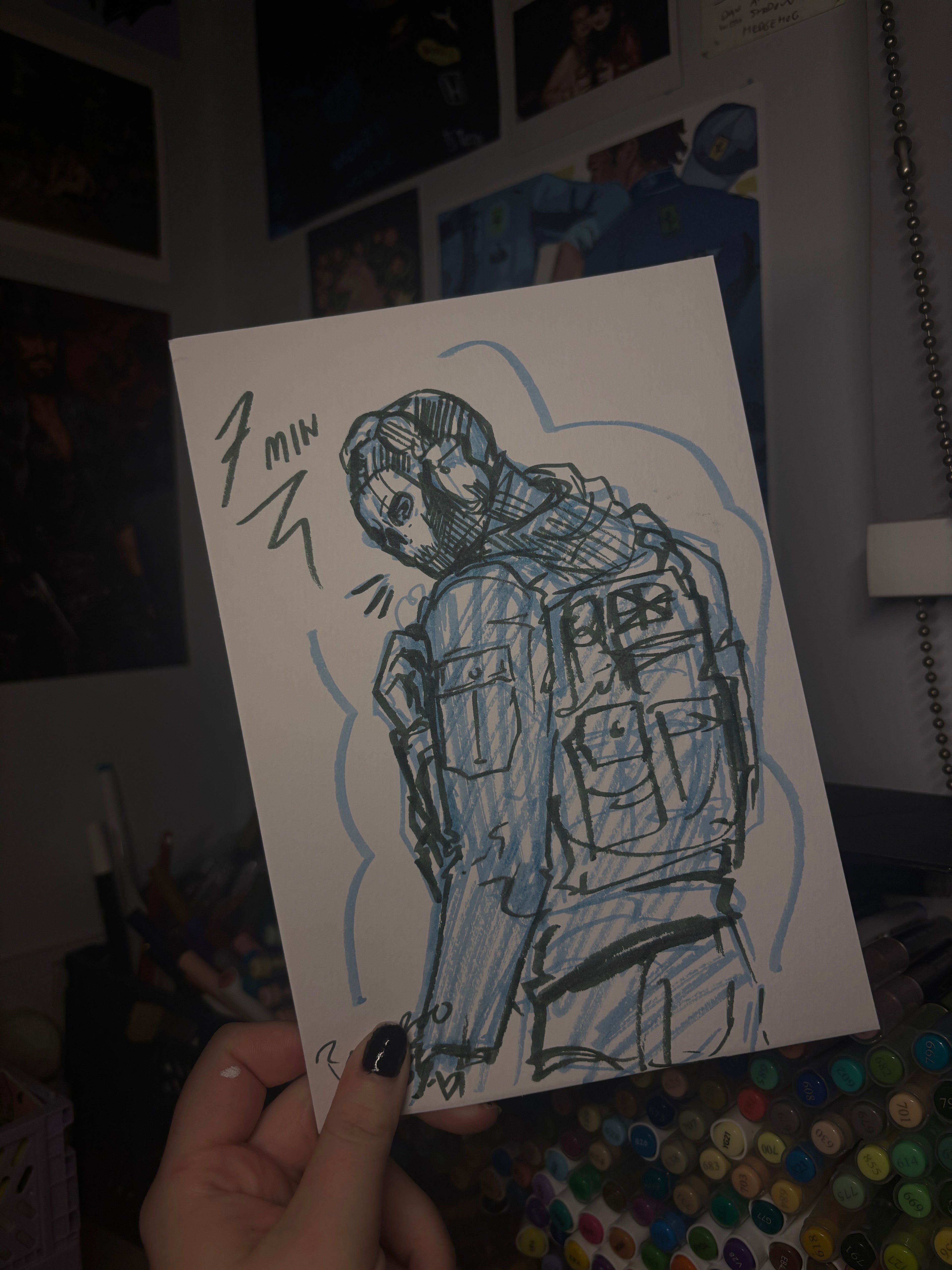 GHOST MARKER SKETCHES A5