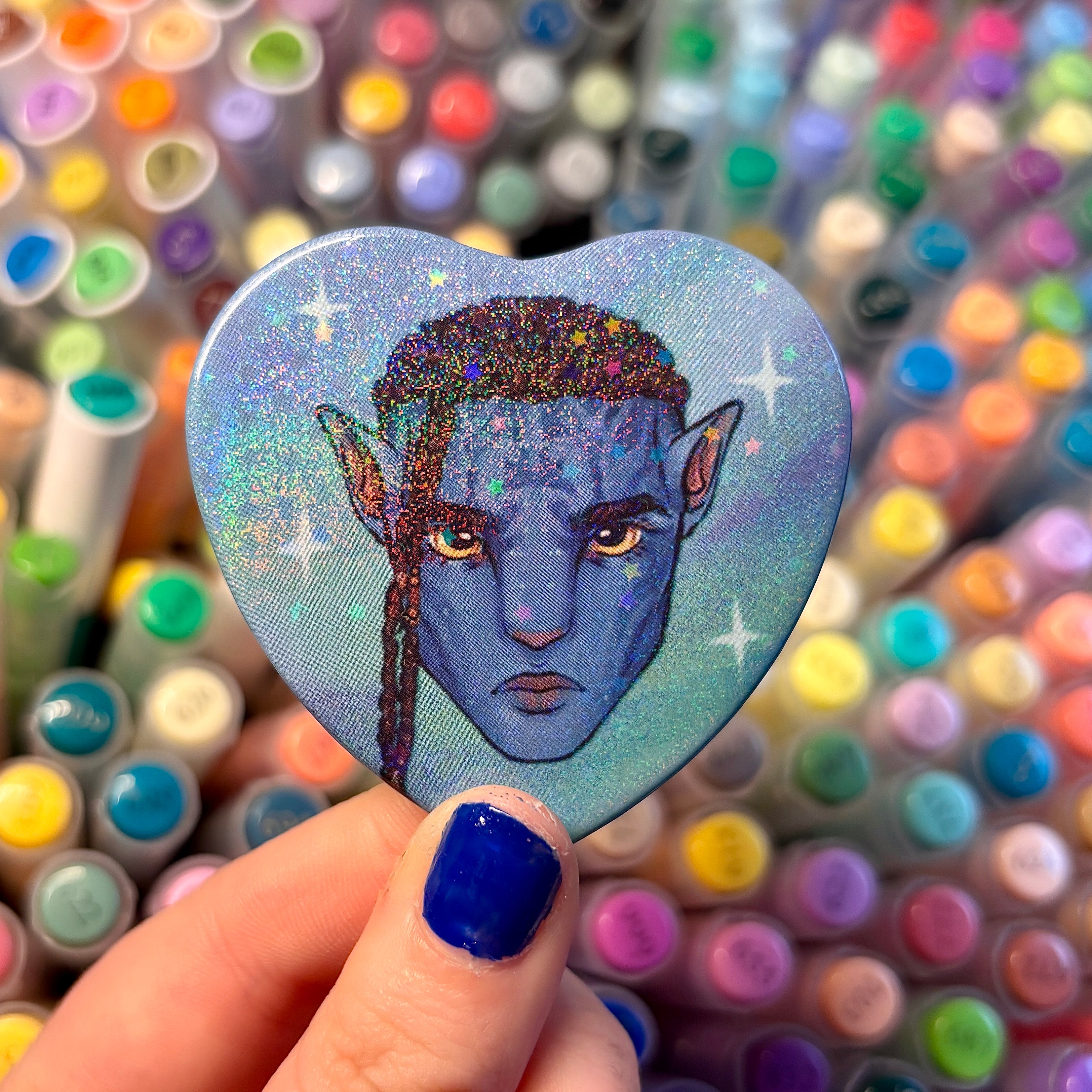 AVATAR HEART BADGES