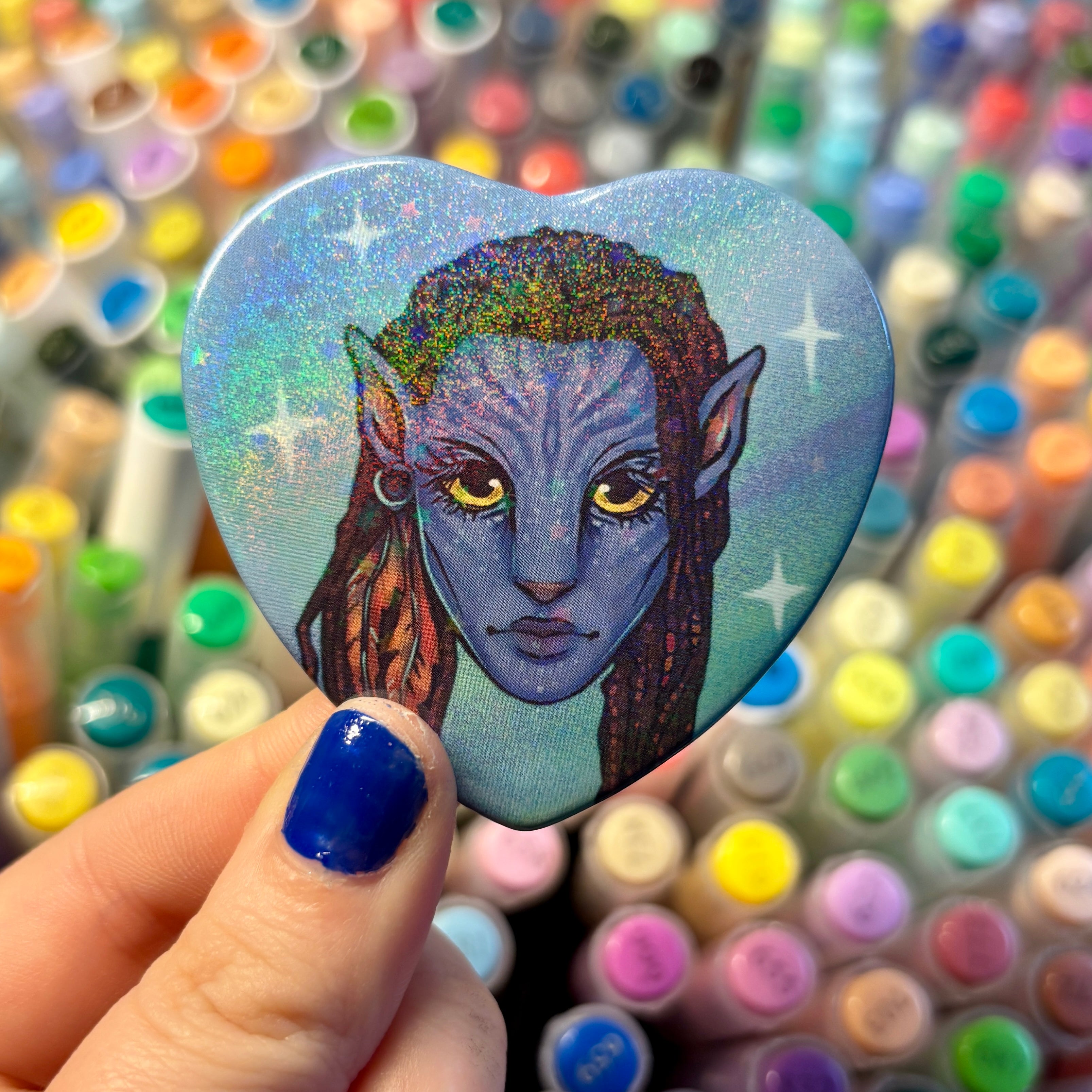 AVATAR HEART BADGES