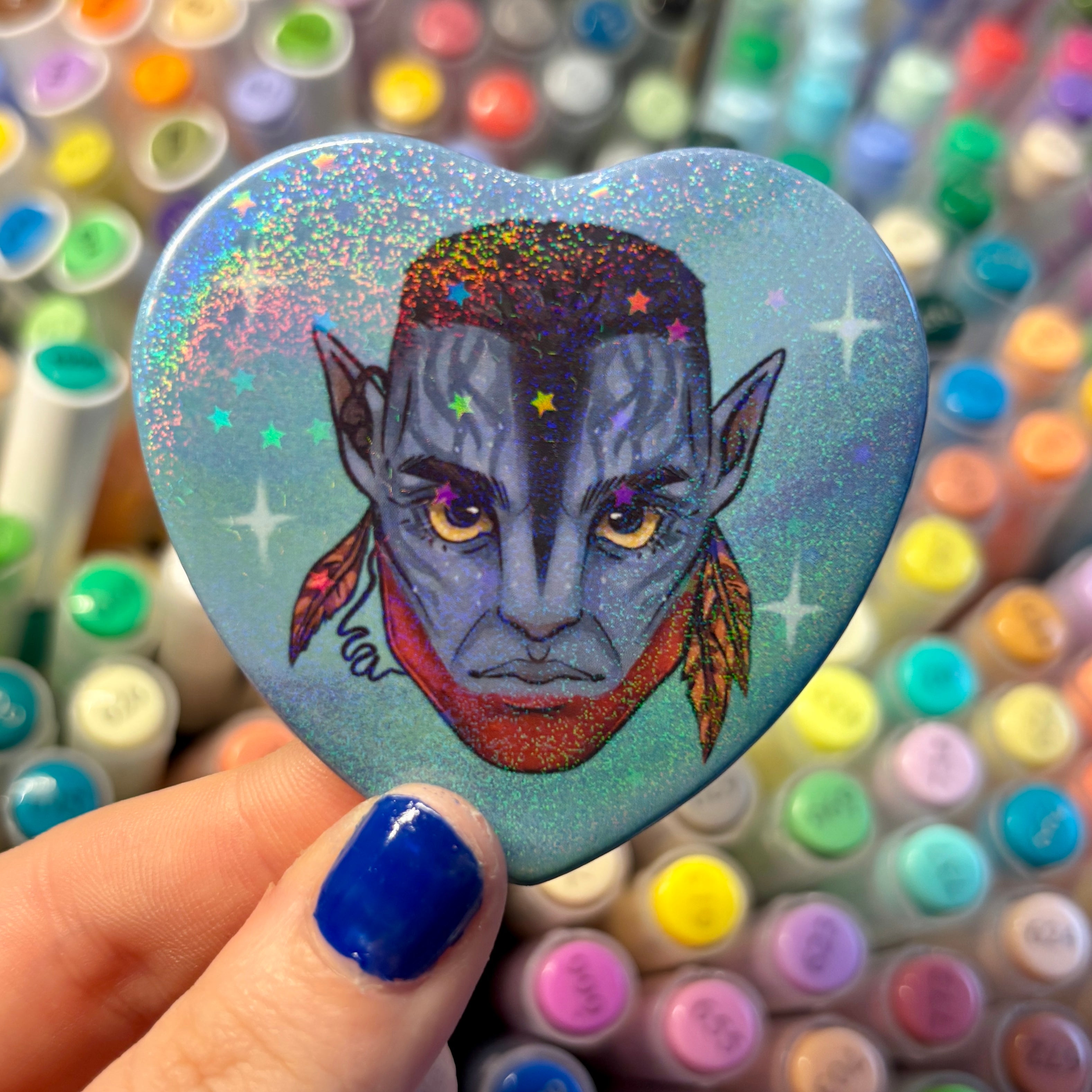 AVATAR HEART BADGES
