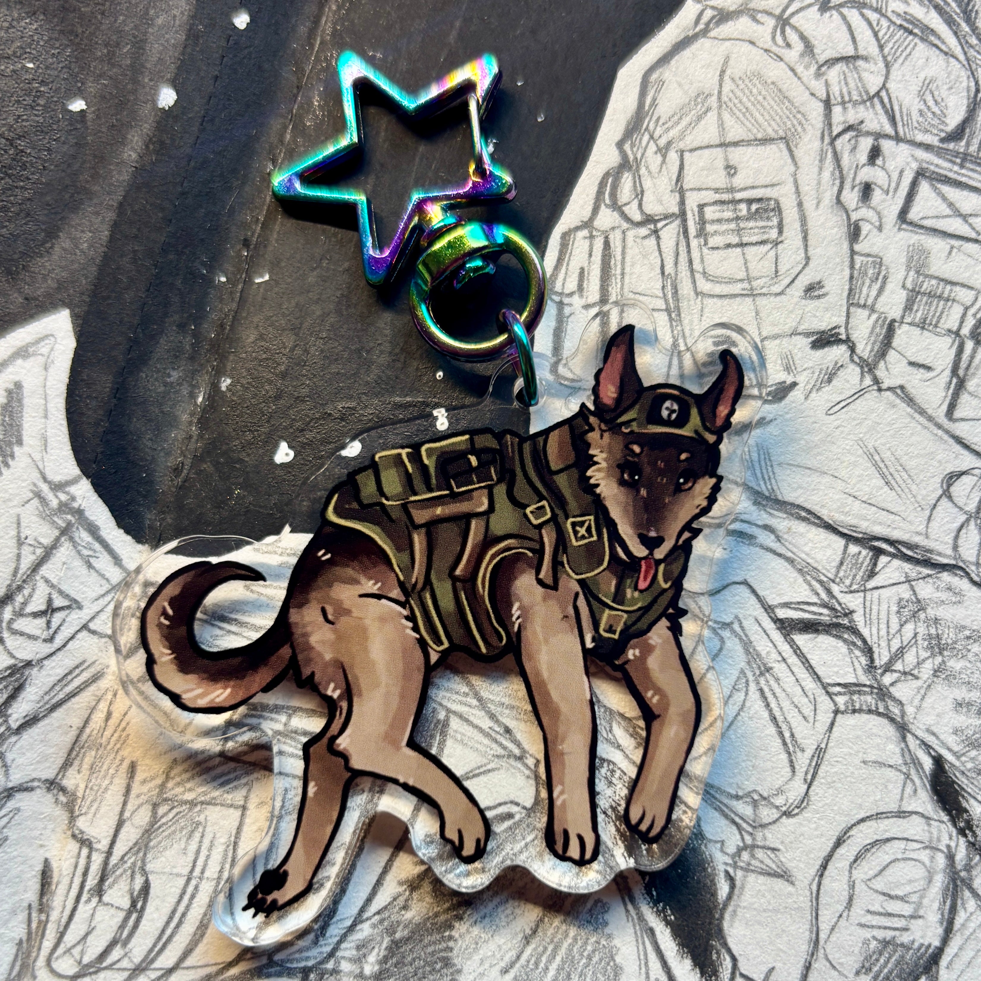 RILEY KEYRING
