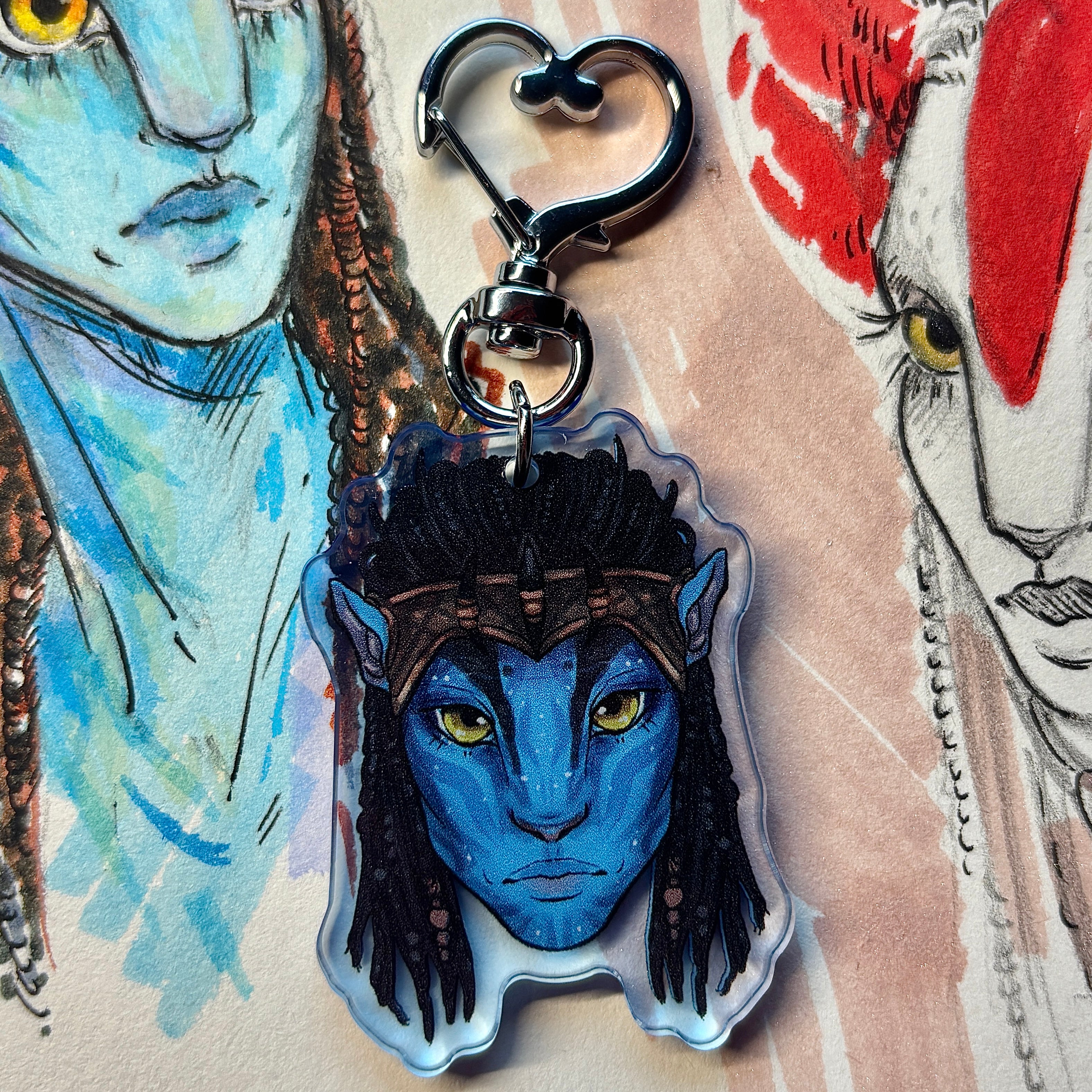 FRONTIERS OF PANDORA KEYRINGS