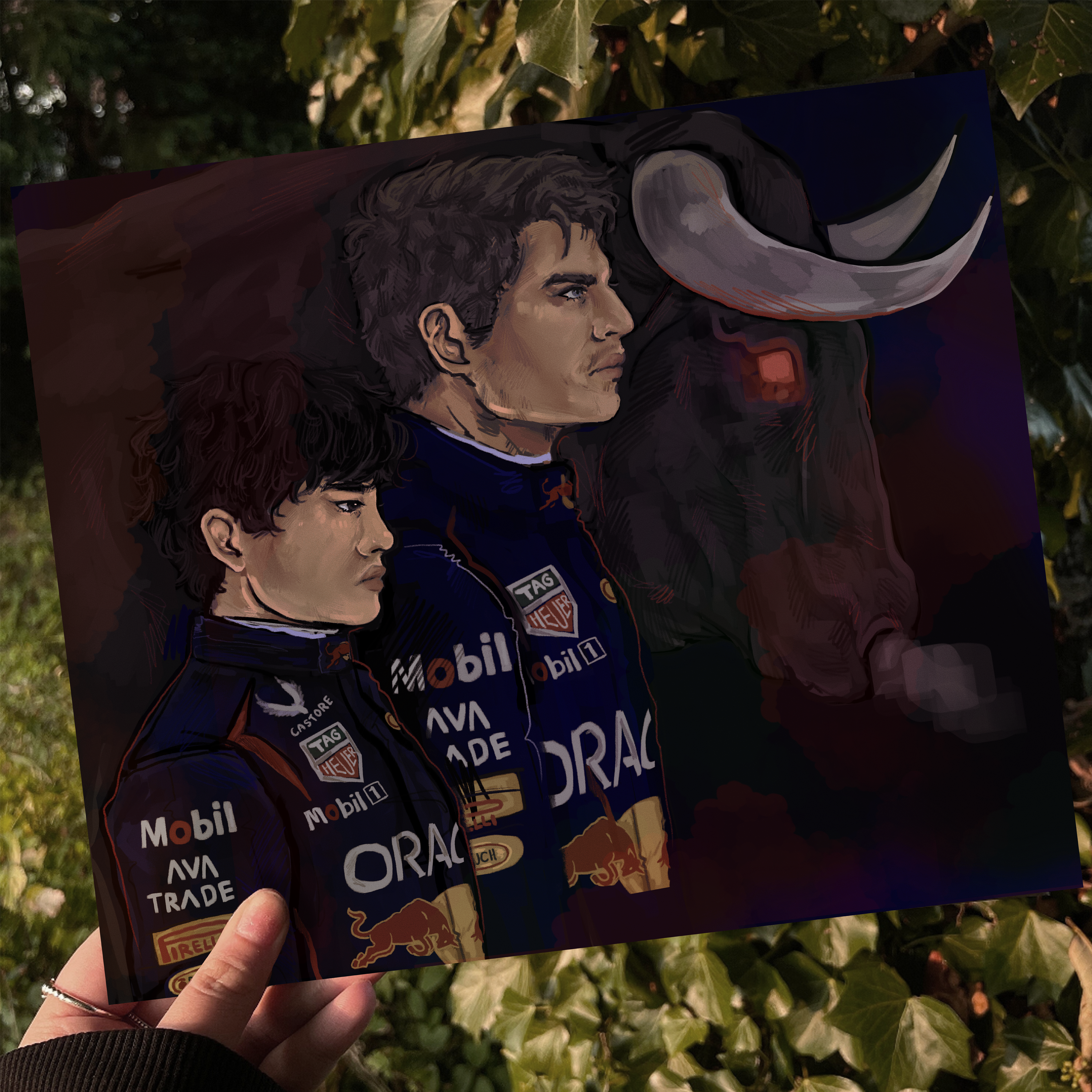 YUKI & MAX ART PRINT